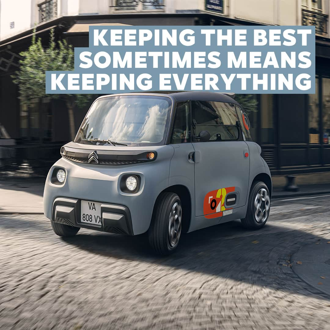 Citroënさんのインスタグラム写真 - (CitroënInstagram)「New Citroën My Ami Pop, still 100% electric, ultra-compact and with 75 km range. Already available from €29.99/month. #CitroënAmi」11月7日 23時50分 - citroen