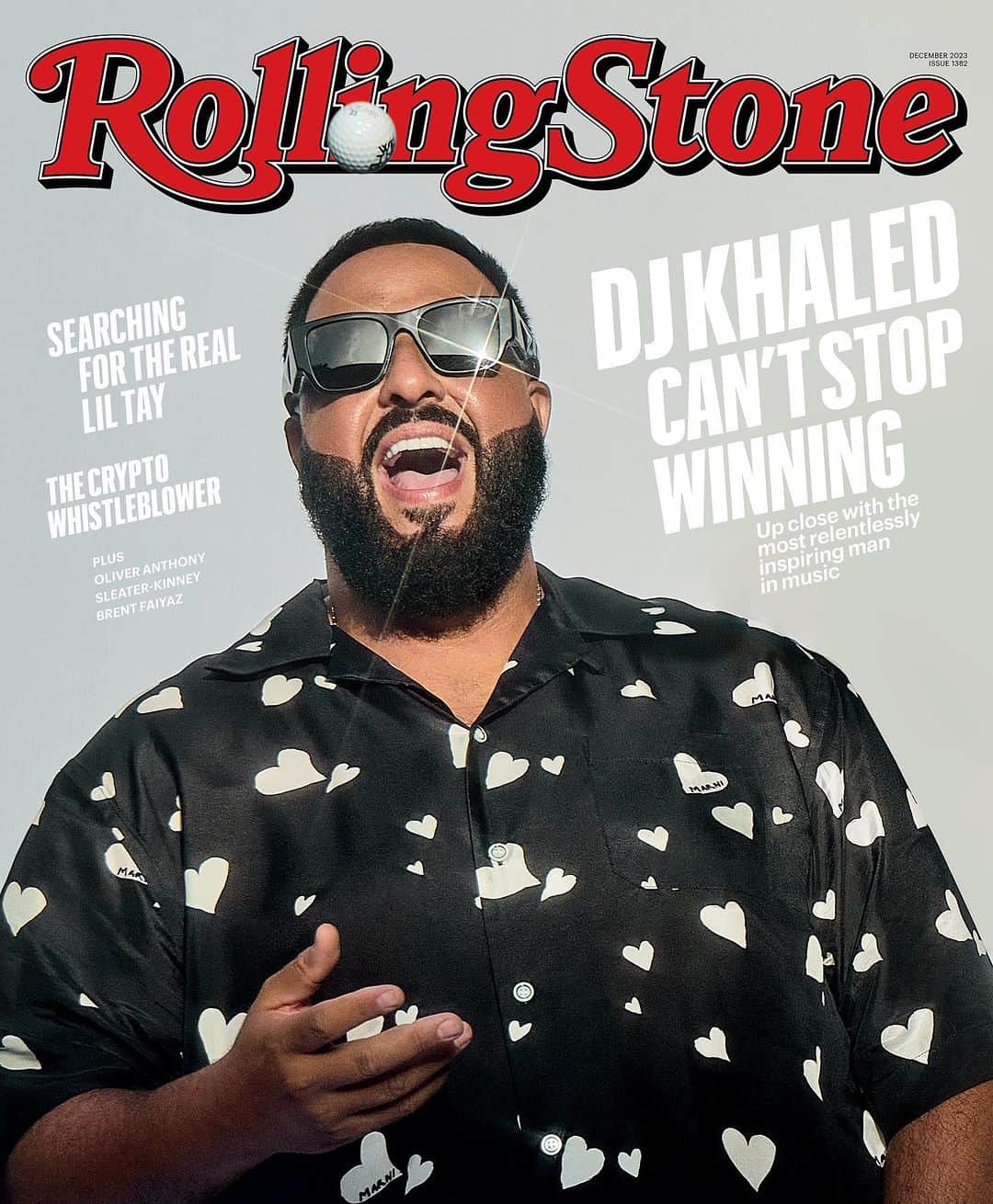 DJキャレドのインスタグラム：「Love is the only way! 🫶🏼 We are here to spread love and light,motivate and inspire 🤲🏽  A few months ago the @rollingstone team came by the crib to shoot this cover! The energy was amazing and I’m grateful for the love on this cover. Thank you @rollingstone for the honor. Love is the only way . GOD DID 🤲🏽  Swipe for more love ➡️」