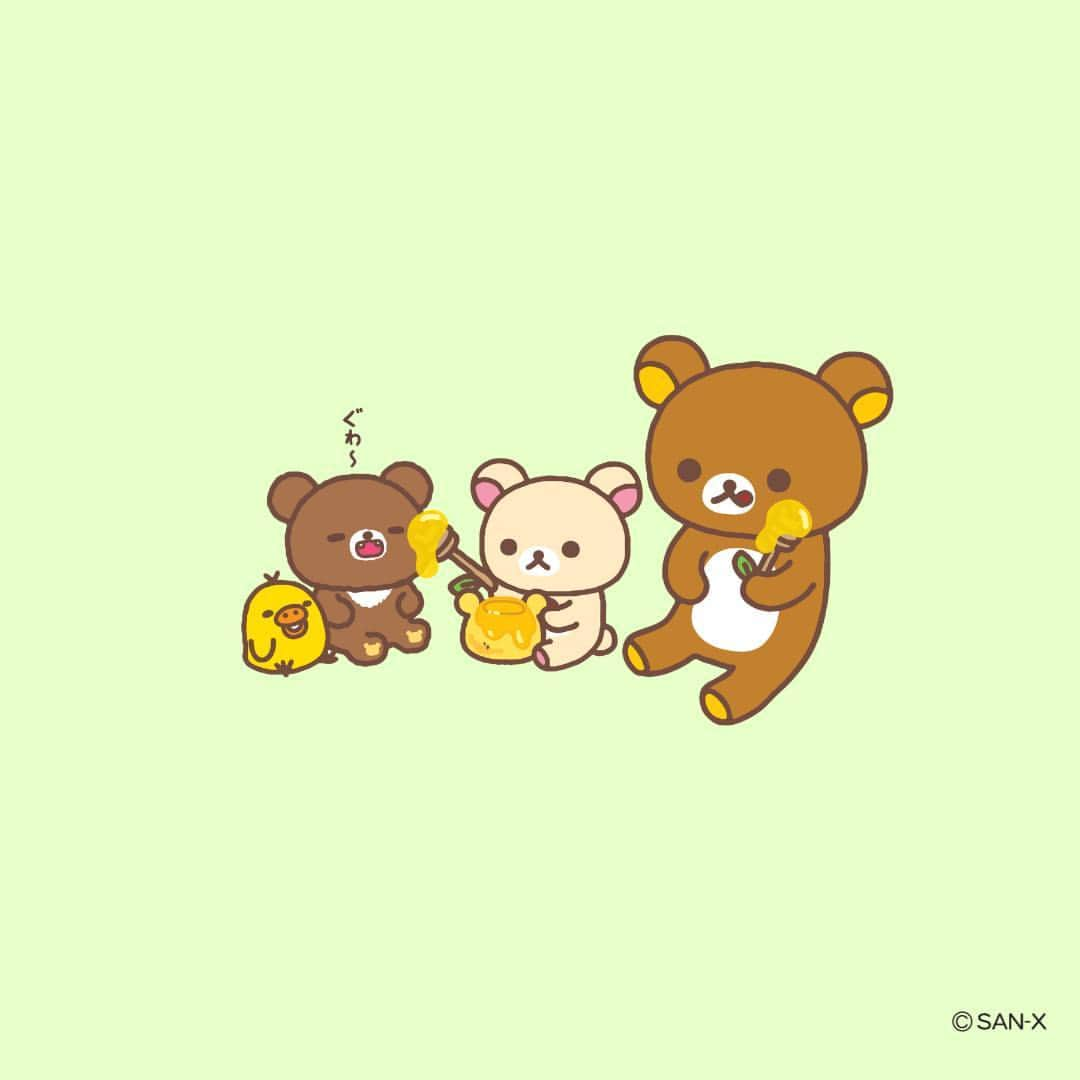 Rilakkuma US（リラックマ）さんのインスタグラム写真 - (Rilakkuma US（リラックマ）Instagram)「It looks like they were able to reach high enough to get some sweet honey for Chairoikoguma ~ 🍯  #rilakkumaus #rilakkuma #sanx #sanxoriginal #kawaii #plush #plushies #リラックマ #サンエックス #honey #korilakkuma #chairoikoguma」11月8日 0時04分 - rilakkumaus