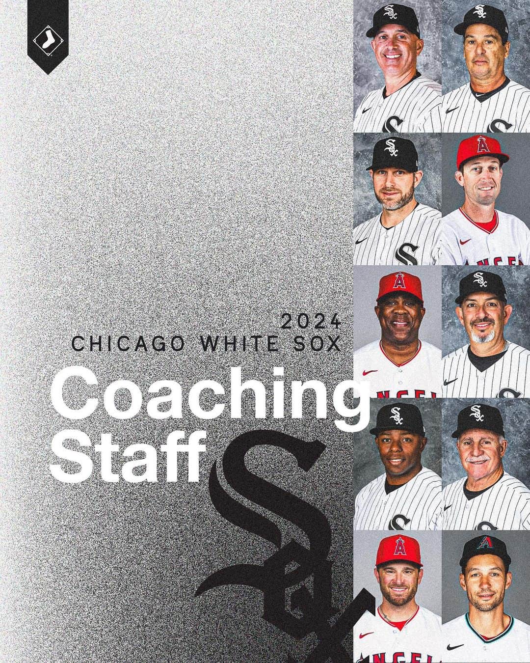 シカゴ・ホワイトソックスのインスタグラム：「The Chicago White Sox have announced the major-league coaching staff under second-year manager Pedro Grifol for the 2024 season.」