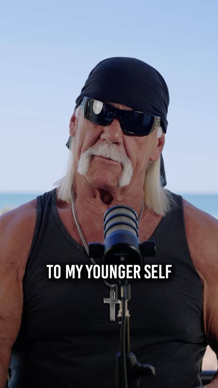 ハルク・ホーガンのインスタグラム：「What advice I’d give to my younger Hulkamaniac self 💪」