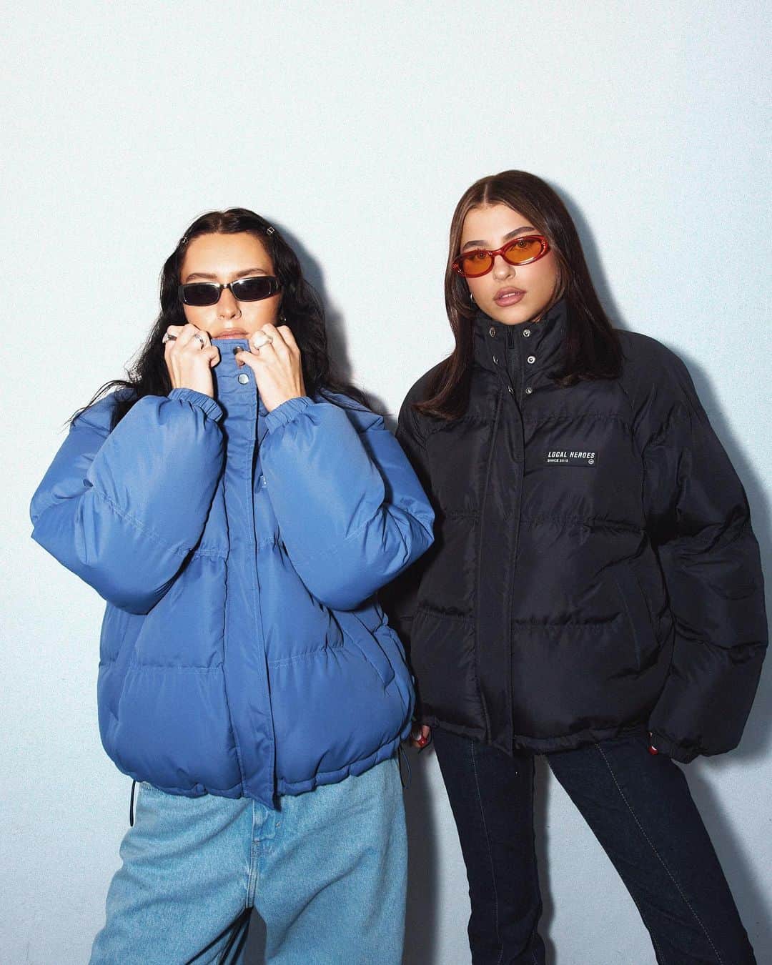 LOCAL HEROESのインスタグラム：「Ice ice baby…. 🧊❄️⛸☃️ / Your Fav LH PUFFER JACKETS are officially back!」