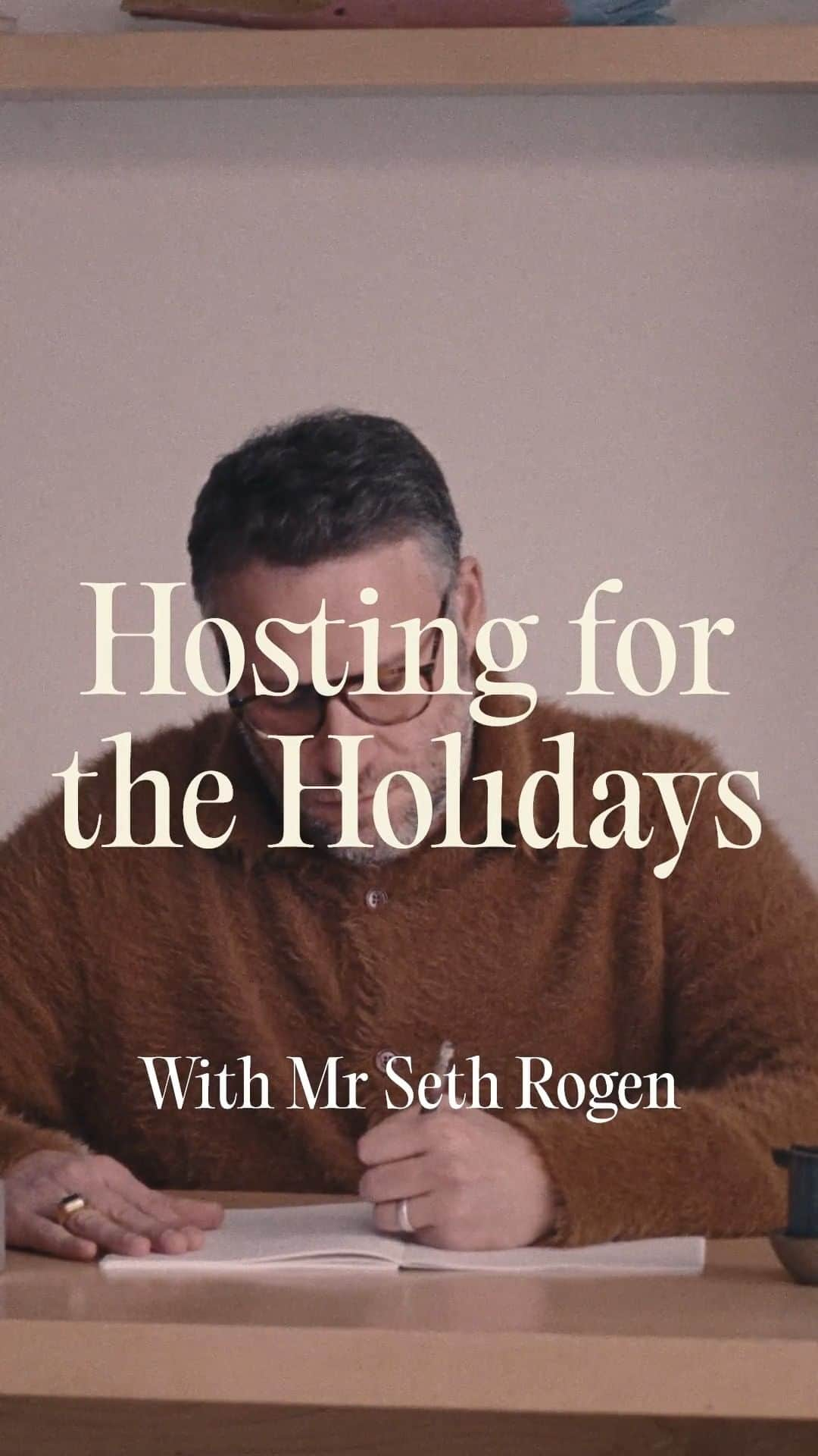 MR PORTERのインスタグラム：「How To Host For The Holidays With Mr Seth Rogen  The key to hosting a successful party starts with inviting the right people. Luckily, @sethrogen knows how to nail the guestlist.  Directed by: @getmezzy」