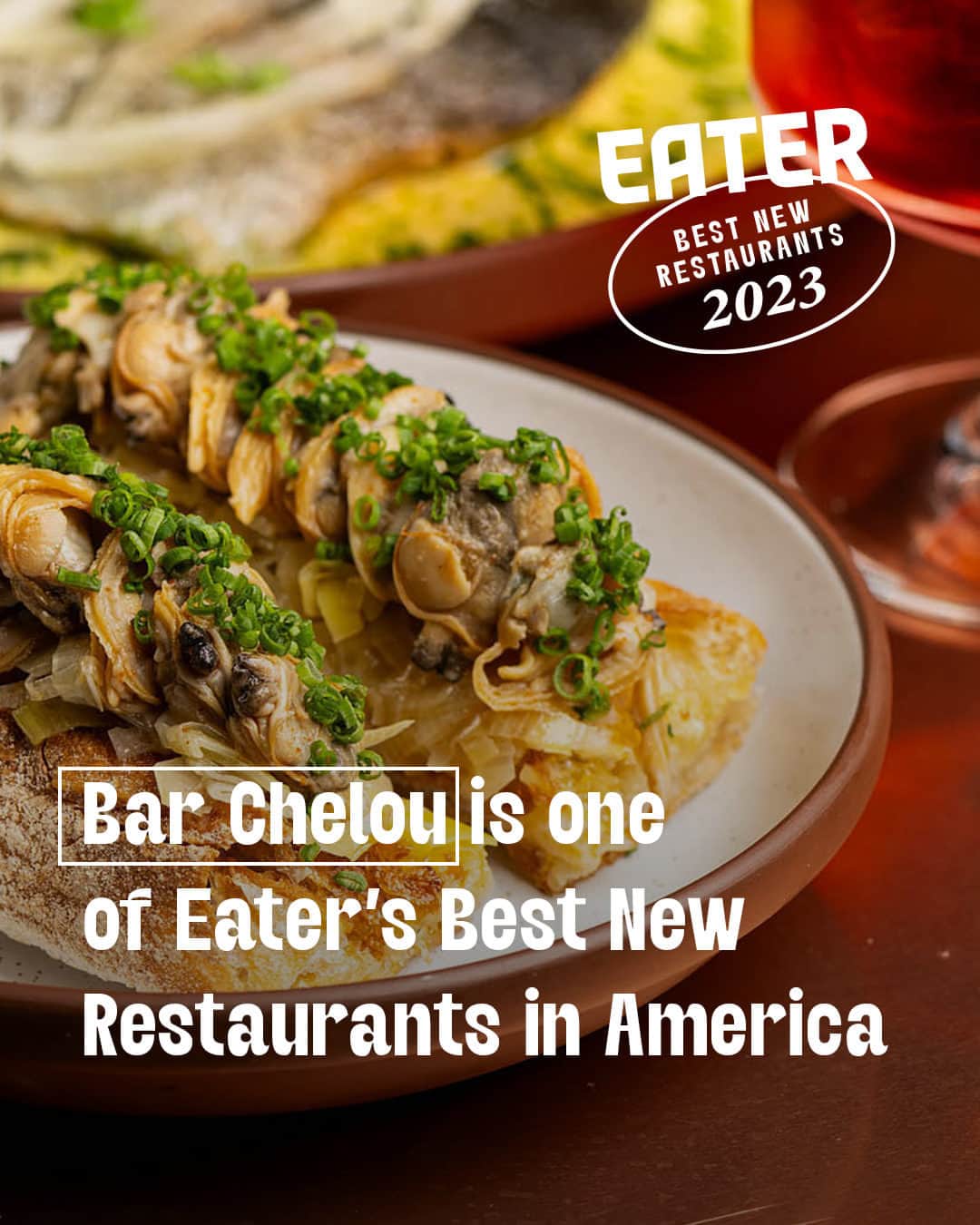 Eater LAのインスタグラム：「There’s much to love in Pasadena’s bustling food scene, but few restaurants have truly ever risen to the level of a must-visit destination — that is, until Bar Chelou (@barchelou) opened this year. ”Chelou” translates from French as “weird,” and indeed, it’s pretty unusual to find one of the country’s most daring new restaurants tucked into the historic Pasadena Playhouse.  Here, chef Doug Rankin layers Asian flavors into Spanish- and French-inflected dishes, paired with spritzy cocktails and a natural wine list. Rankin creates a “piles of stuff” aesthetic with his small plates, embracing oddball combinations in a way that feels totally new — avant-garde, even — and totally LA.  Tap the link in our bio for more on Bar Chelou, and to check out the full list of Eater’s Best New Restaurants.  📷: Wonho Frank Lee (@wonhophoto)」