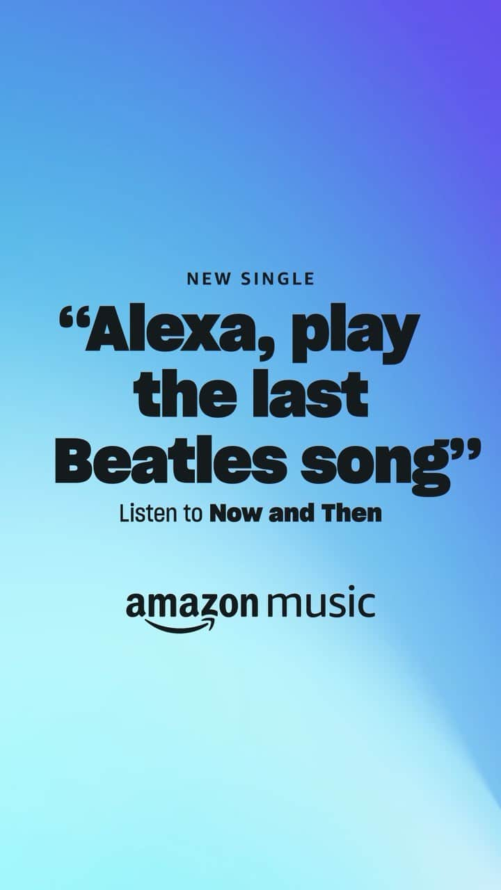 The Beatlesのインスタグラム：「Thank you @amazonmusic @amazonmusicuk @amazonmusiccan @amazonmusicmx」