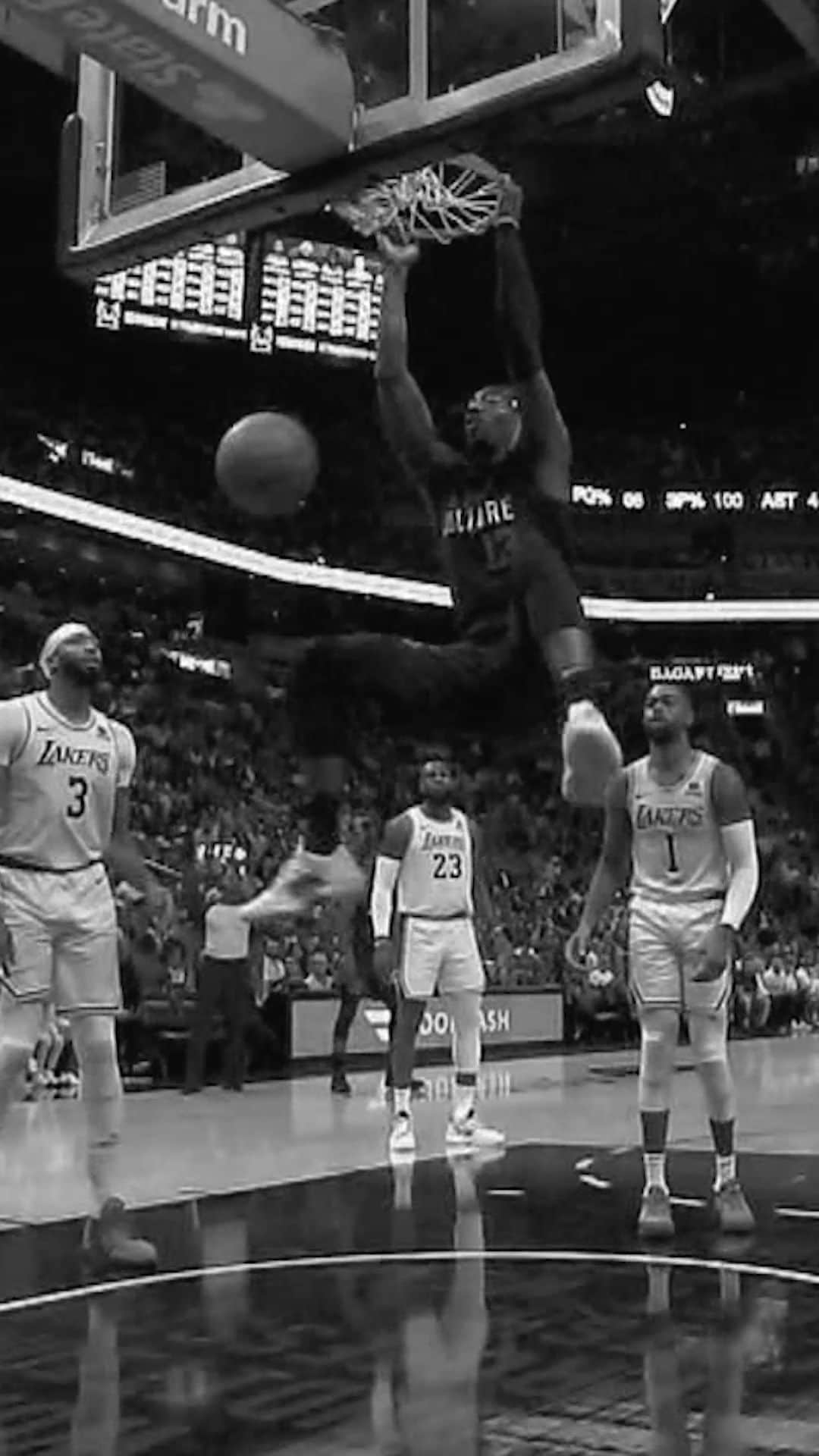 Miami HEATのインスタグラム：「First 20-20-10 triple double in franchise history. FEAST, @bam1of1 💥」