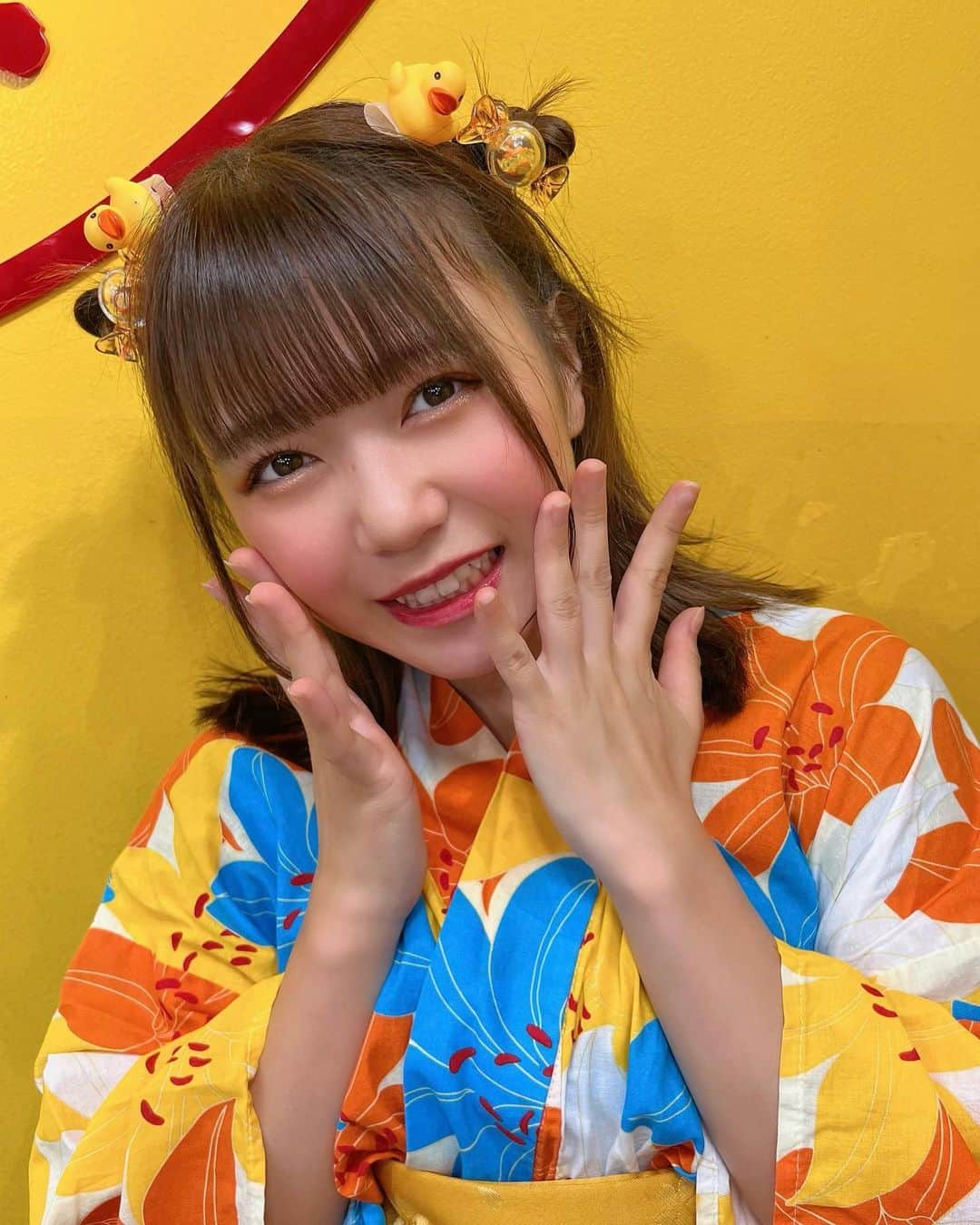 桜田アンナさんのインスタグラム写真 - (桜田アンナInstagram)「夏、戻ってこないかな、  #浴衣　#夏　#夏祭り　#アイドル　#ヘアアレンジ　#浴衣女子」11月8日 4時18分 - iamannakawaii