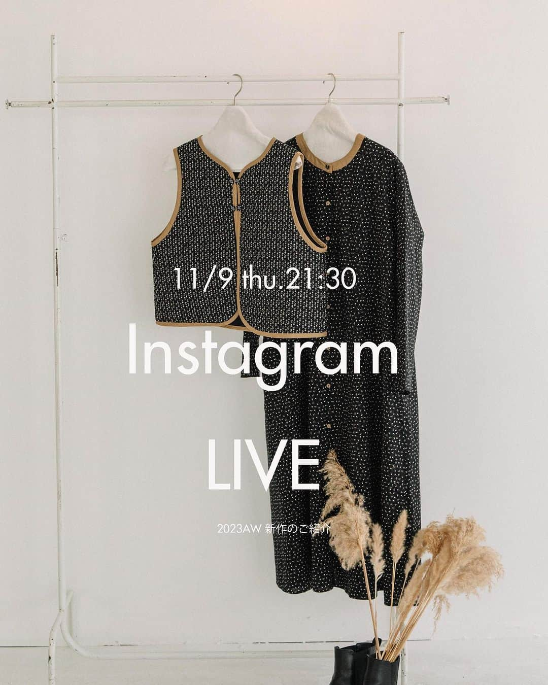 POUDOUDOUofficialのインスタグラム：「. 〈予告〉インスタライブのお知らせ －－－－－－－－－－－－－－－－－ 11/9(木)21:30～START   いちおしの新作アイテムをご紹介いたします。  お買い物のご参考に、ぜひご覧ください♪  今回は当アカウントから、 新宿ミロード店と本部スタッフがお送りいたします🕊    画像左下の「リマインダーを受け取る」をタップ！ リマインダーが設定出来ます。  －－－－－－－－－－－－－－－－－」