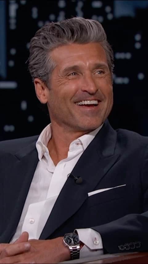 パトリック・デンプシーのインスタグラム：「@PatrickDempsey on FINALLY being crowned the #SexiestManAlive!」