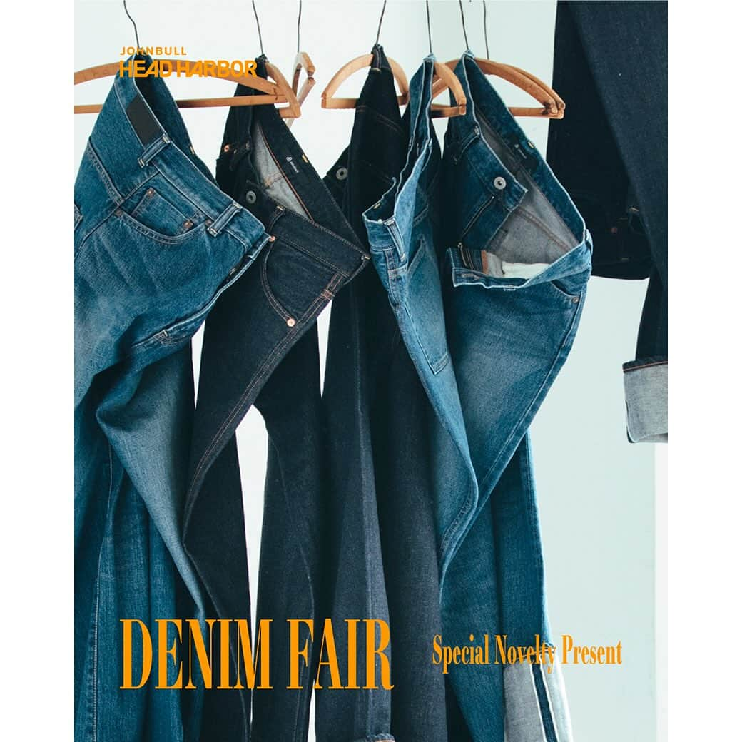 ジョンブルさんのインスタグラム写真 - (ジョンブルInstagram)「⁡ 【DENIM FAIR】 ⁡ JOHNBULL HEAD HARBOR 二子玉川店 @johnbull_futakotamagawa にて11/3(金)〜11/19(日)の期間DENIM FAIRを開催しております。 ⁡ 岡山県倉敷市に本社、自社工場をもJOHNBULLがオリジナルで生産したジーンズを多数ご用意いたします。 ⁡ 定番の5ポケットジーンズをはじめ、JOHNBULLならではのデザインジーンズやデニムジャケット等豊富な種類の中からお気に入りのデニムアイテムをお求めいただけます。 ⁡ さらに期間中、デニム商品をお買い上げいただいた方には先着でJOHNBULLオリジナルのノベルティもプレゼント。 ⁡ 海外でも評価の高い岡山デニムが一度に沢山ご覧いただけるチャンスですので、この機会に是非ご来店くださいませ。 ⁡ 皆様のご来店をお待ちしております。 ⁡ ⁡ #JOHNBULL #JOHNBULLHEADHARBOR #denim #jeans #岡山デニム」11月8日 14時34分 - johnbull_private_labo