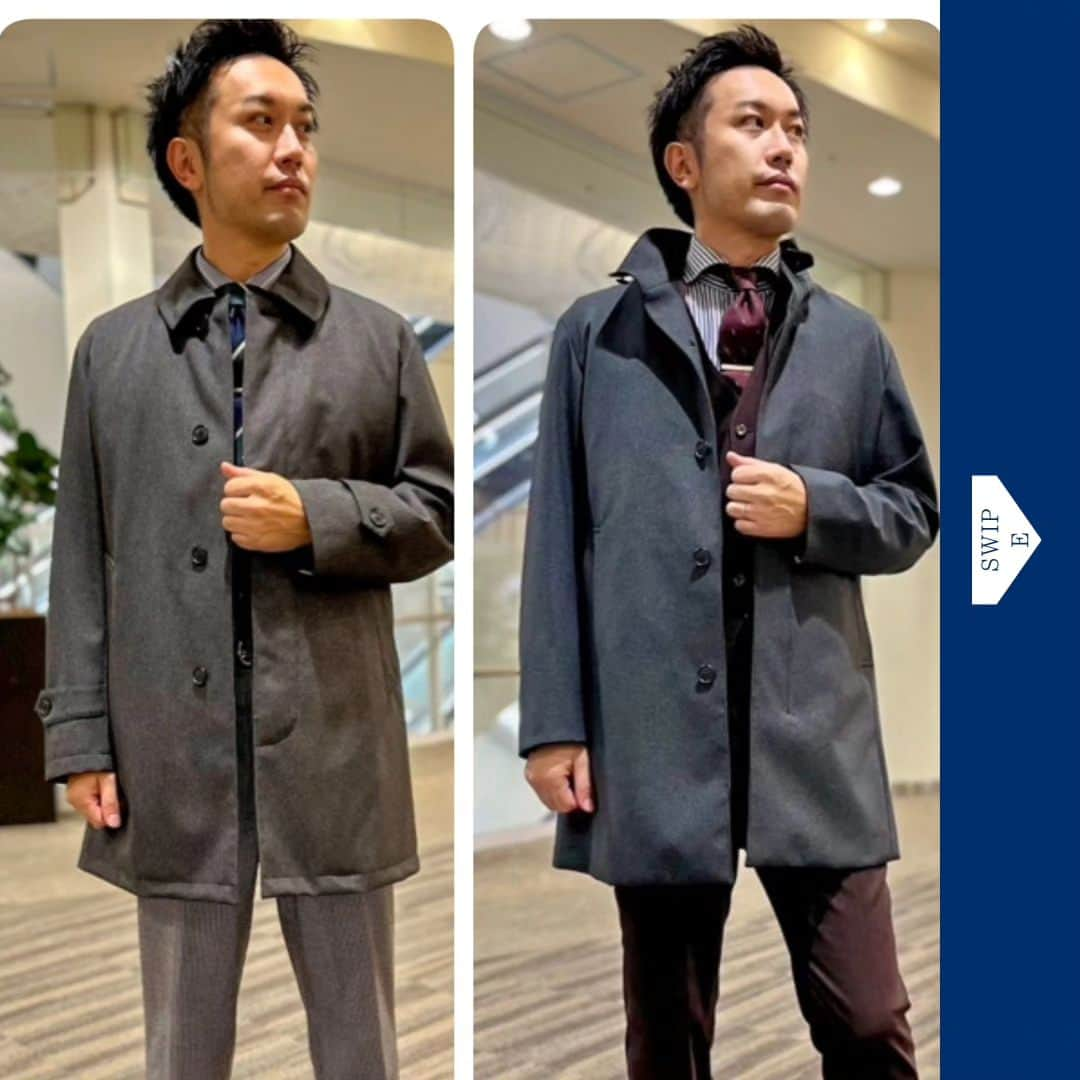 P.S.FA official accountさんのインスタグラム写真 - (P.S.FA official accountInstagram)「こんにちは  本日は、Perfect Suits Factoryより ビジネスシーンにオススメの 二種のコートのご紹介です！！  どちらも 取り外し可能な ライナー付きなので これからの寒い時期には ライナー付きでしっかり防寒し 暖かくなったらライナーを外して 快適に羽織れる 利便性あり！！  ビジネスだけでなく カジュアルにも対応！ 長く、幅広く 活躍出来ます！  商品ページと一緒に 要チェック！！  #psfa #perfectsuitfactory #transcontinents #コーデ  #ビジネスコーデ #オフィスコーデ #毎日コーデ #スーツ男子  #オフィスカジュアル  #ビジカジ #秋冬 #きれいめ #着回し #セットアップ #ウール混 #20代男子 #オススメ #コート #ライナー付き #スタンドカラー #ステンカラー #秋から春」11月8日 14時44分 - psfa_official