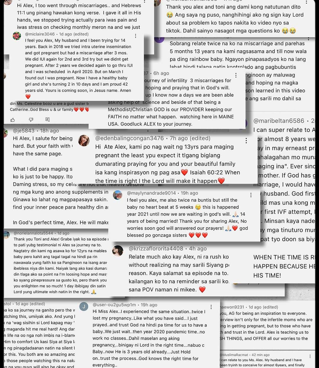 Alex Gonzagaさんのインスタグラム写真 - (Alex GonzagaInstagram)「Sharing one’s motherhood journey is never easy because it brings back all the pain and feeling of loss. But I have received so many messages from aspiring mothers who know exactly how I feel and whose longing I share. Maraming salamat sa inyo. Thank you for making me feel that I am never alone, that beyond the love and support of my family, I have your kind words to give me comfort and strength.   I may not know you personally, but please know that in spirit and more so in prayer, I am with you. One day, and by God’s grace and infinite goodness, we will have our rainbow baby.   Keep the faith, and together, let us look forward to the next chapter of our journey. Trust me, there is nothing more beautiful than God’s gift of beginnings. 🙏🏻」11月8日 14時40分 - cathygonzaga