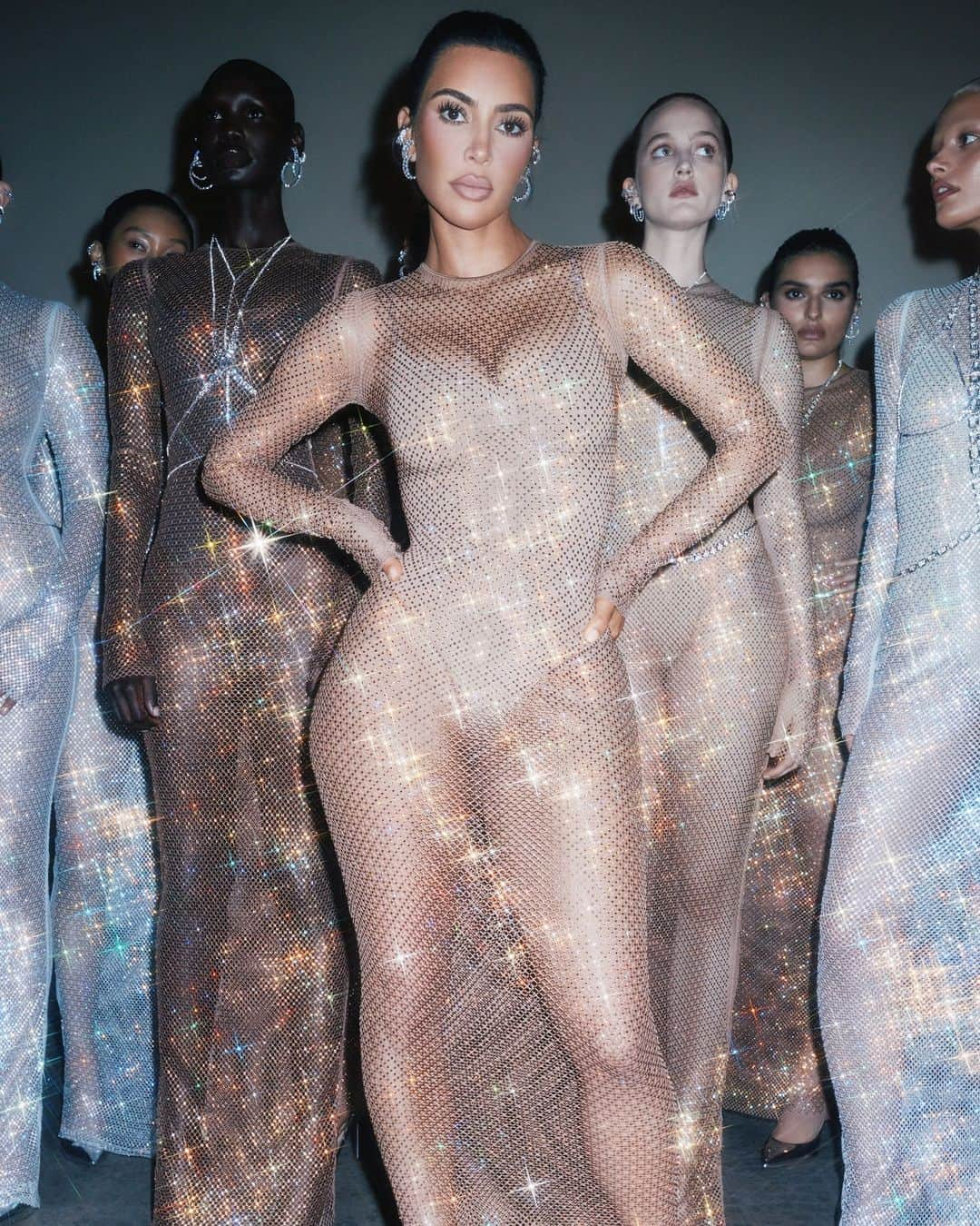 Harper's BAZAARさんのインスタグラム写真 - (Harper's BAZAARInstagram)「@kimkardashian’s @skims collaboration with @swarovski finally launched today, featuring body jewelry and bodysuits that make you look naked but dripping in crystals.  According to Swarovski creative director Giovanna Engelbert, the collection was built around the crystal company’s Millenia necklace, which she calls the “Taylor Swift necklace.” The pop star wore it in her “Bejeweled” music video with a bedazzled bodysuit to spin around a martini glass alongside Dita Von Teese.  Keep reading at the link in bio.  Photo: @vbuntitled via @skims」11月8日 6時20分 - harpersbazaarus