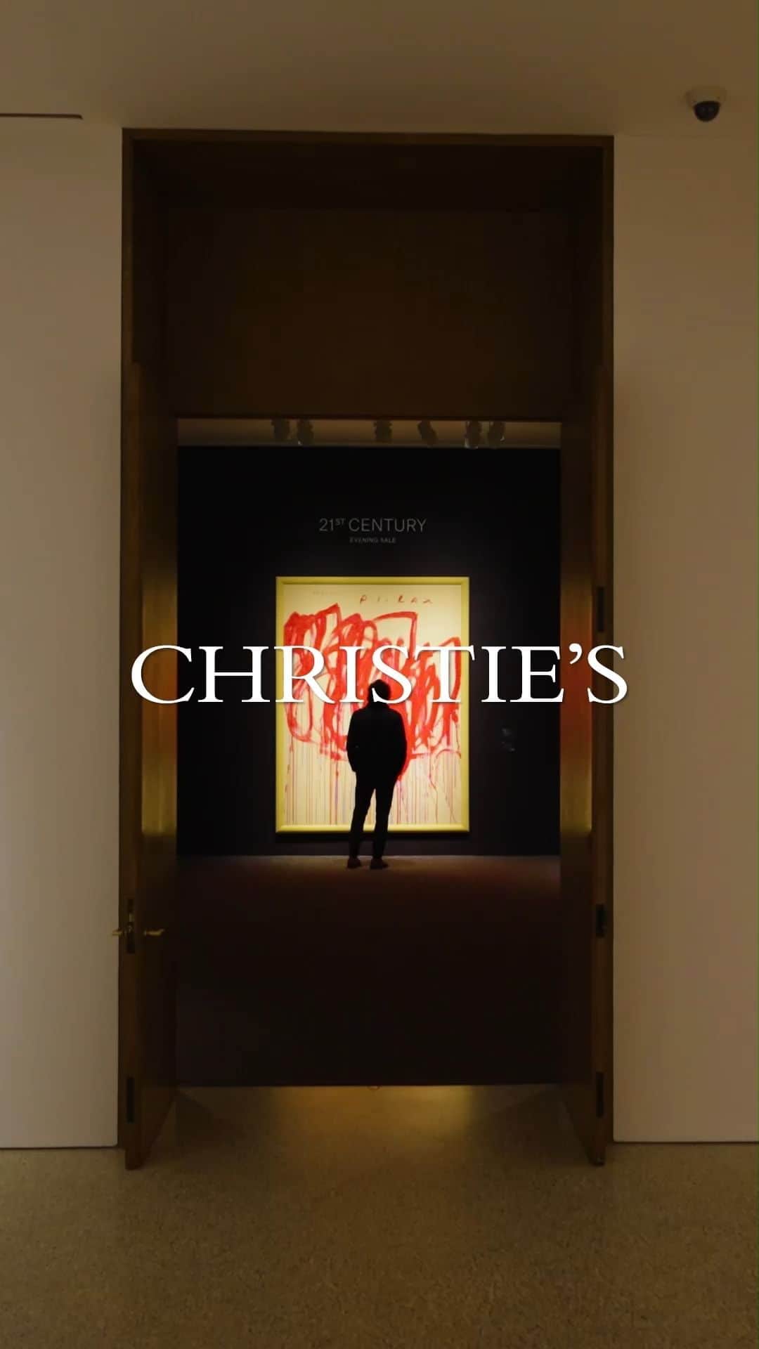 クリスティーズのインスタグラム：「Tonight ⏰ 21st Century Evening Sale @ 7:00PM ET   We will be going live from the auction room this evening, kicking off the 20/21 New York sale series. Tune in to catch the livestream via Christies.com, Instagram, TikTok, Facebook, and YouTube -- © Estate of Jean-Michel Basquiat. Licensed by Artestar, New York. John Currin, Nice n' Easy,1999, $7,000,000-10,000,000 Richard Prince, The Way She Looks in the Morning, 1988, $2,500,000-3,500,000 Brice Marden, Belle's Turquoise, 2020-2021,8,000,000-12,000,000 Matthew Wong, Night 1,2018, 2,500,000-3,500,000 George Condo, Monumental Abstract Self Portrait, 2018, $3,500,000-4,500,000 Keith Haring, Untitled, 1982, $3,500,000-4,500,000 Henry Taylor, "Batman" Part Alien, 2018, $300,000-500,000 Jenny Saville, Persephone, 2019-2021, $2,000,000-3,000,000 Barkley L. Hendricks, Triple Portrait: World Conqueror, 2011, $2,000,000-3,000,000 Jeff Koons, Aphrodite,2016-2021, $4,000,000-6,000,000 Mark Bradford, The Fairy Gave Him the Sugar, 2010, $3,000,000-5,000,000 Rashid Johnson, Bruise Painting "Picture Maker",2021,$800,000-1,200,000 Nicolas Party, Still Life, 2015, $3,800,000-4,500,000 Cindy Sherman, Untitled, 1978, $400,000-600,000」