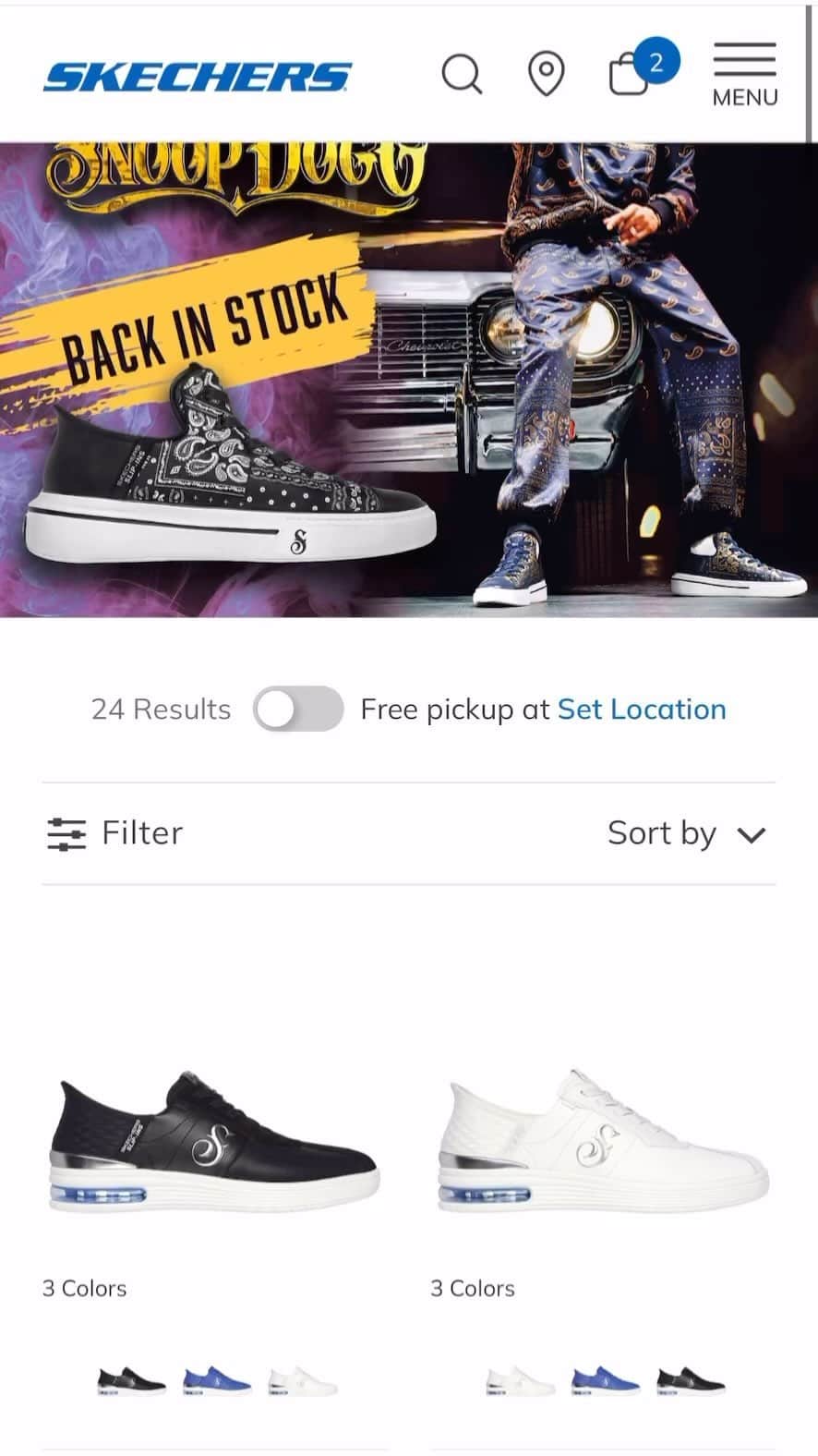 スヌープ・ドッグのインスタグラム：「@skechers OUT NOW get em before they gone」