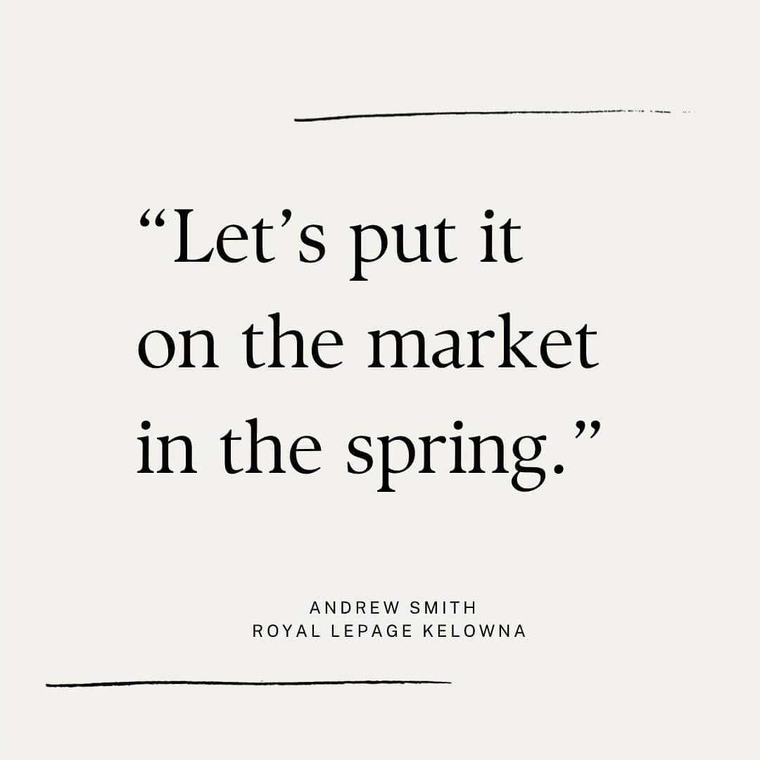 キエラ・スミスのインスタグラム：「If you’re considering selling in the spring, it might be wise to move that time table up.   A lot of people operate airbnbs in the summer and rent to students in the winter, and they are thinking the same thing… “let’s put it on the market in the spring.”   If you have your $500,000 condo, it might not be worth $500,000 in the spring. There is a lot of downward pressure these days. If you’re thinking about selling, I’d get ahead of that.」