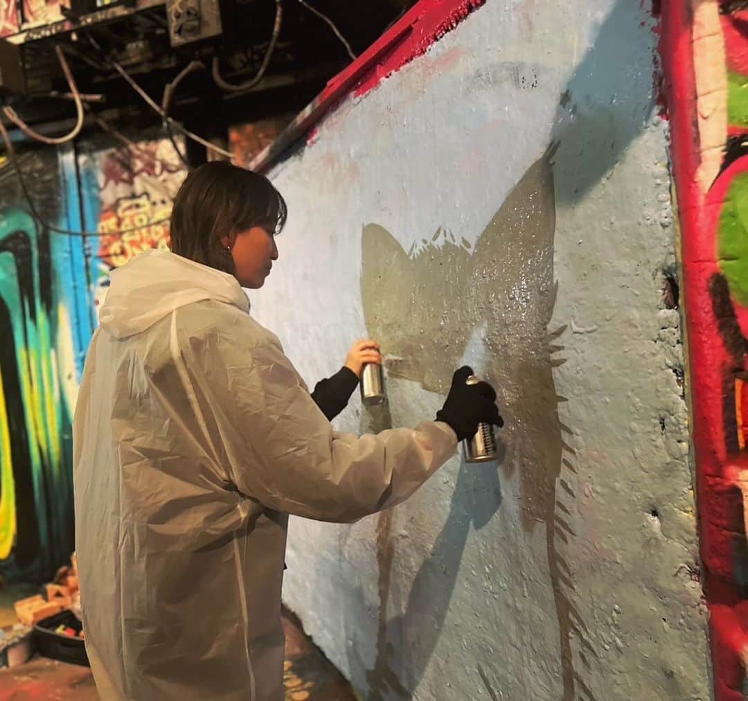 杏さんのインスタグラム写真 - (杏Instagram)「Memories of Street Art  #banksy」11月8日 8時19分 - annewatanabe_official