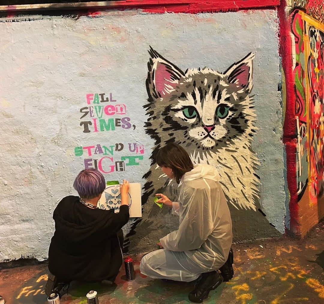 杏さんのインスタグラム写真 - (杏Instagram)「Memories of Street Art  #banksy」11月8日 8時19分 - annewatanabe_official