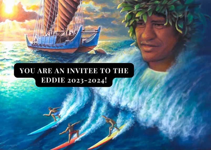 フェリシティー・パルマティアーのインスタグラム：「I may have cried when this invite landed in my inbox 🥲 Receiving an invitation to the @theeddieaikau is a dream I've had for a lifetime. Over the past 15 years, I've made countless journeys to Hawaii, dedicated myself to pushing my limits in the water, and witnessed the Eddie in action on a few occasions. The significance of this event is unparalleled, drawing a crowd like no other surfing contest on the planet.  Riding those waves in tribute to the legendary Eddie Aikau has always been a dream. In my eyes, this event is the pinnacle of prestige in the surfing world, a testament to the ultimate achievement in the art of wave-riding. I'm excited for the opportunity to surf alongside my idols, friends, and pay homage to the Aikau family. Heartfelt thanks to the Aikau Ohana for this incredible opportunity 🌊🤙🫶 @haa_aikau   #EddieAikauInvitational #TheBayCallsTheDay #eddieaikau」