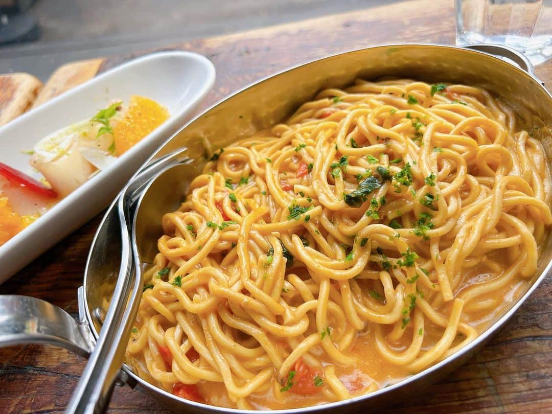 荒木優里さんのインスタグラム写真 (荒木優里Instagram)「🍝 Piccola Cucina Estiatorioに アメリカでは
