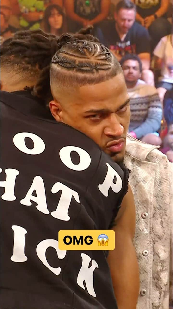 WWEのインスタグラム：「@trickwilliams_wwe just hit @carmelo_wwe 😳 #WWENXT」