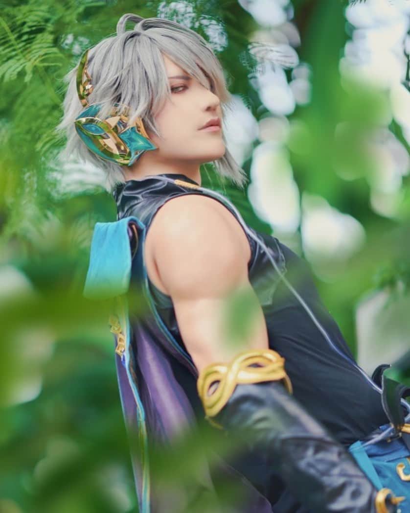 ズミのインスタグラム：「GENSHIN ALHAITHAM photo ryoko  #cosplay #genshinimpact #genshincosplay #alhaithamcosplay #原神コスプレ #アルハイゼンコスプレ」