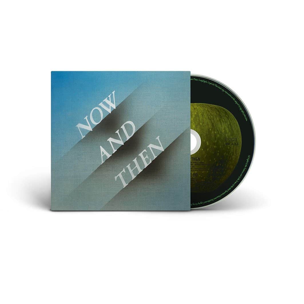 のインスタグラム：「Back in stock for a limited time - Now And Then available on 7" vinyl and CD. Link to order in bio.」
