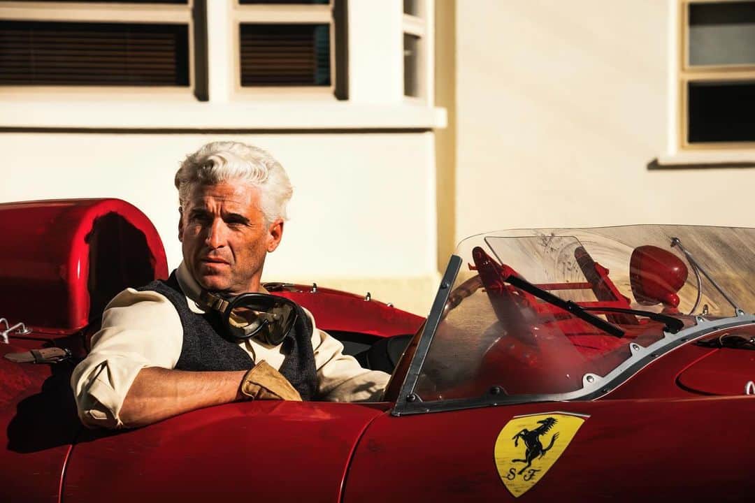 パトリック・デンプシーのインスタグラム：「FERRARI's Patrick Dempsey has been named People's 2023 #SexiestManAlive. 🏎️❤️‍🔥  See Dempsey in FERRARI as Piero Taruffi, in theaters this Christmas.」