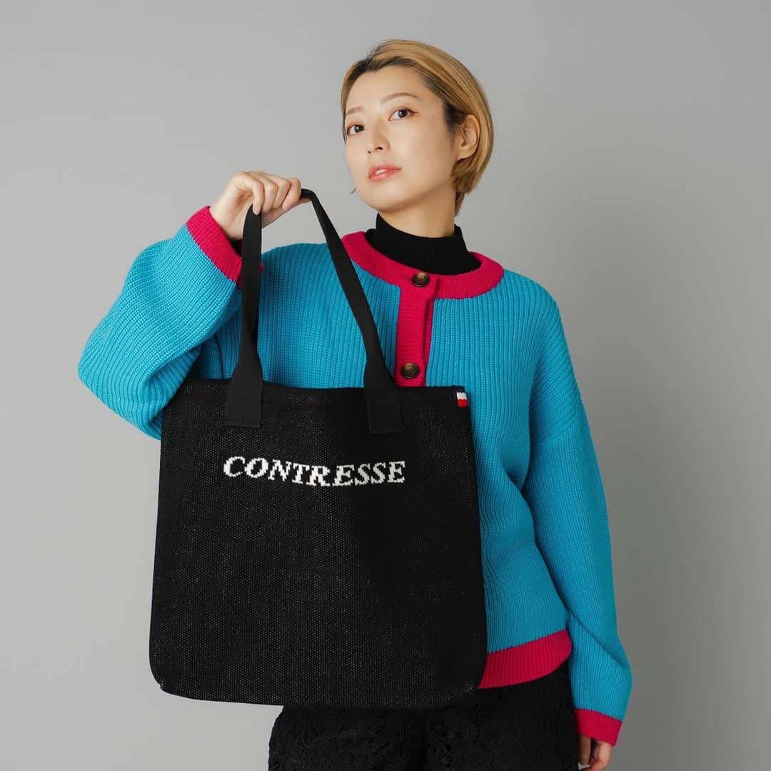 春花きららさんのインスタグラム写真 - (春花きららInstagram)「新作ニットのご紹介🧵✨  CONTRESSE 2023AW Collection  🏷️リバーシブルニットコート 2色展開/35,000+tax  🏷️畔ニットカーディガン 4色展開/23,000+tax  🏷️リブレギンス 4色展開/14,000+tax  🏷️異素材使いニットワンピース 3色展開/30,000+tax  🏷️ニットマフラー 2色展開/12,000+tax  🏷️ニットトートバッグ 4色展開/13,000+tax  ただいまシャンテにて販売中です！！ ぜひお気軽にご試着なさってみてください♡  またオンラインショップでも販売予定です✨ 今しばらくお待ちください☺︎  #contresse  #コントレッセ  #日本製ニット  #新潟県加茂市  #秋冬  #ファッション  #ニット  #ニットバッグ  #ニットコート  #畔編み  #ニットカーディガン #ニットコーデ  #レディース」11月9日 0時13分 - maiko_kirara