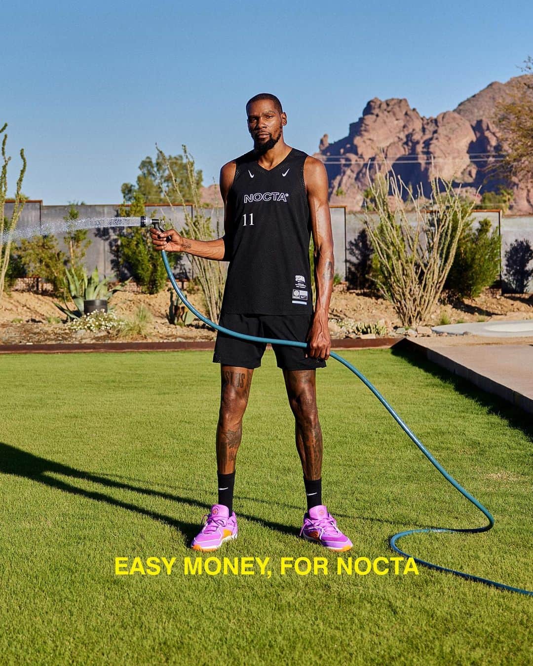 Nike Sportswearのインスタグラム：「NOCTA Basketball, on and off court performance apparel available now on NOCTA.com and SNKRS.」