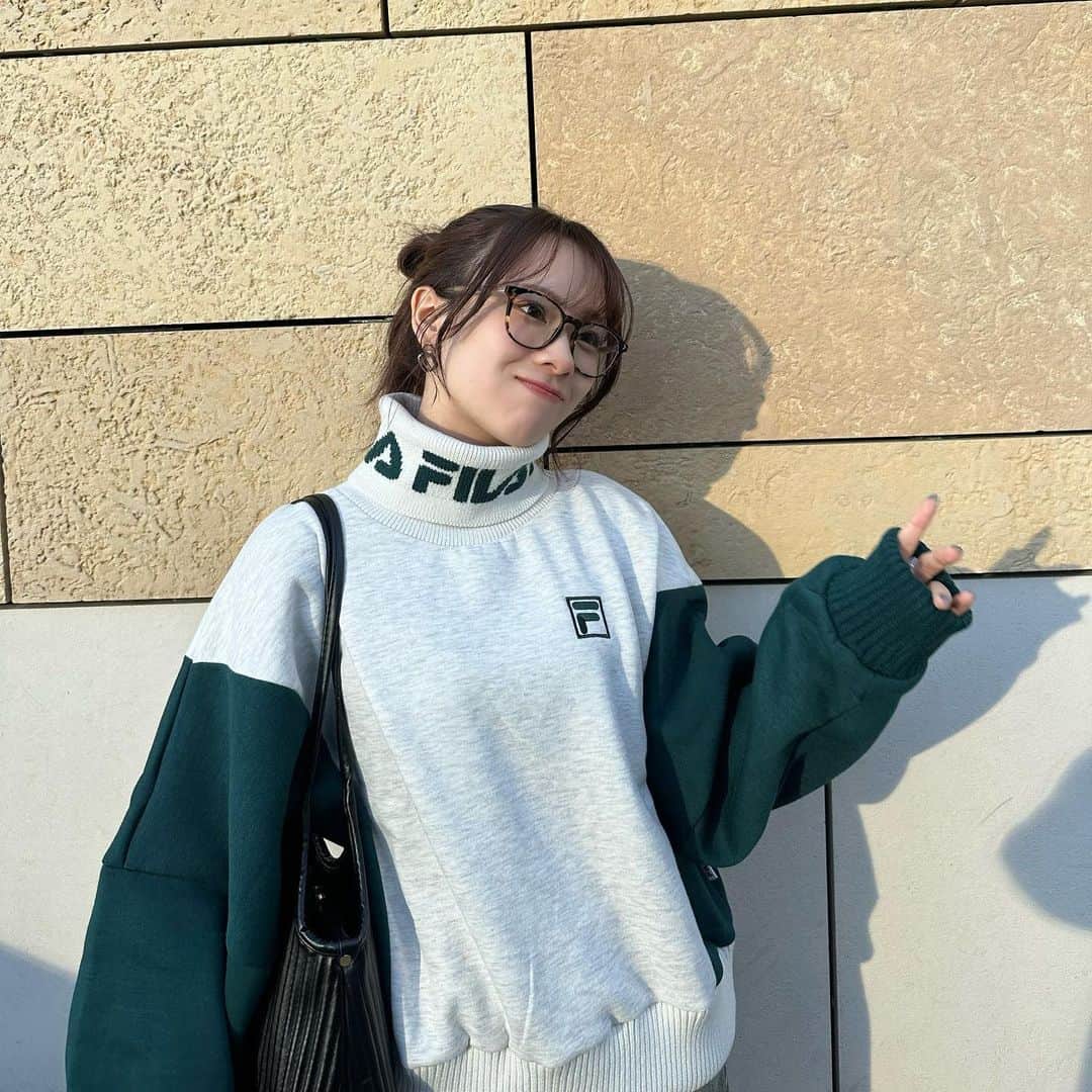 白河芹のインスタグラム：「🍏🕊‪💚 @righton_pr #PR」