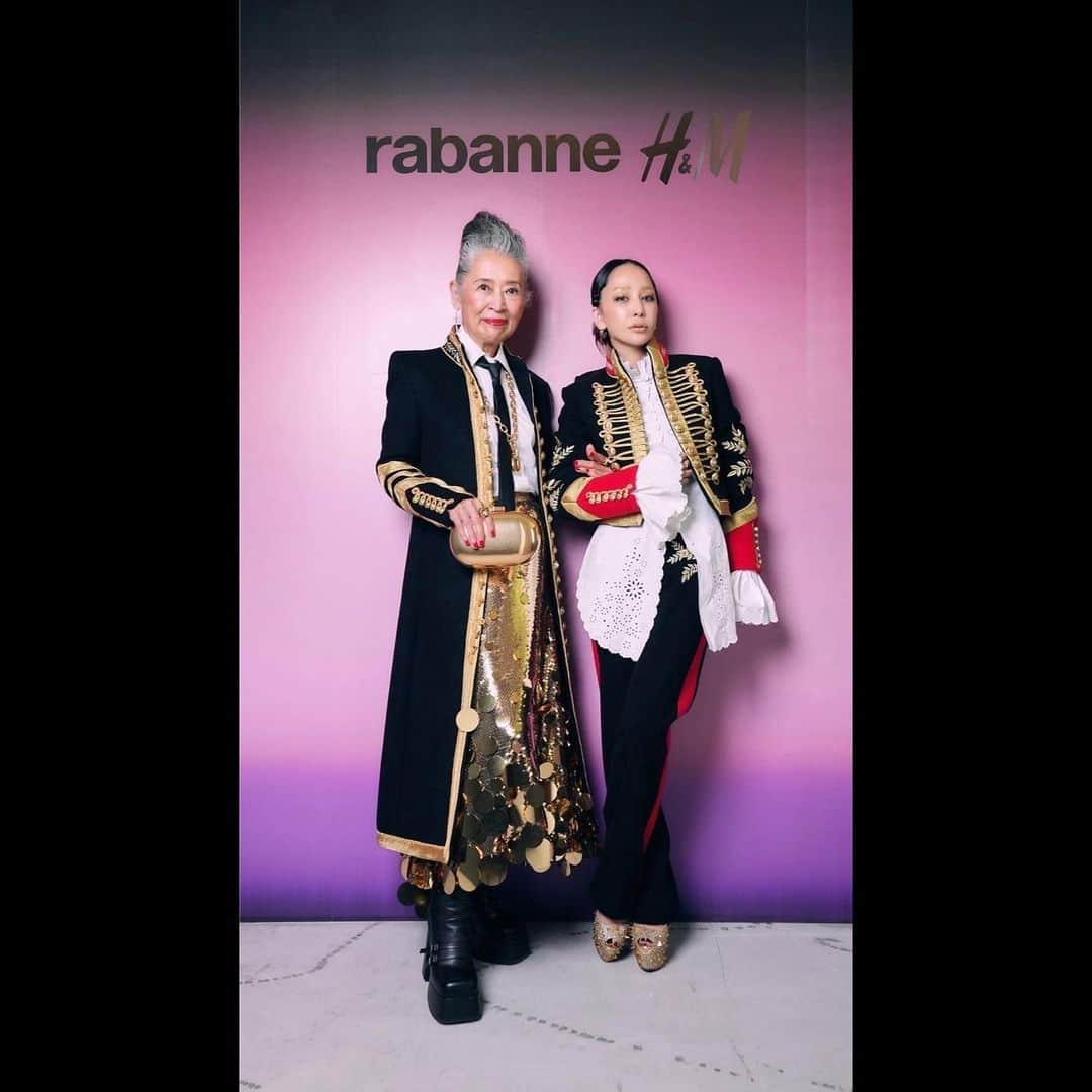 中島美嘉さんのインスタグラム写真 - (中島美嘉Instagram)「. @hm @Rabanne  #Rabanne #rabanneHM #エイチアンドエム   また素敵な あさみさんと お会いできた！ カッコいい着こなしに ビビちゃんとのコラボブーツ 履いてくださっていて 感動！  H&Mの皆さん いつもありがとう ございます！」11月8日 16時56分 - mikanakashima_official