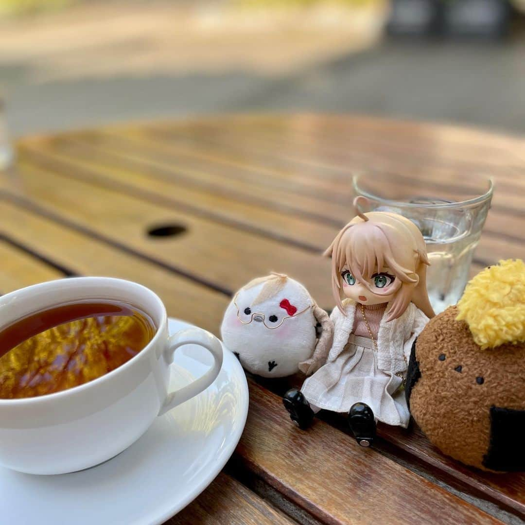 此ノ木よしるさんのインスタグラム写真 - (此ノ木よしるInstagram)「Tea Break🫖☕️🐦  #ねんどろいど #piccodo #ねんどろいどカスタム」11月8日 18時00分 - y_konogi