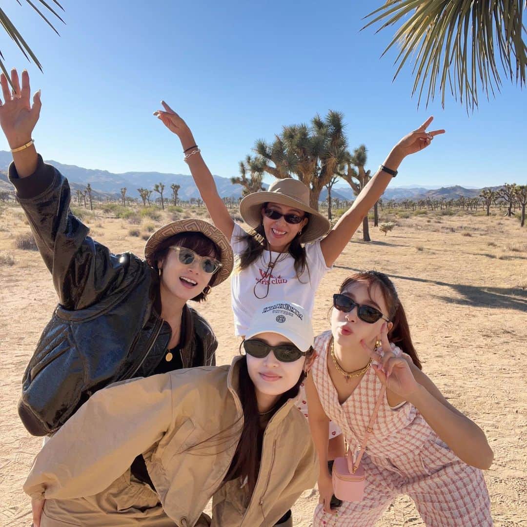 古畑星夏さんのインスタグラム写真 - (古畑星夏Instagram)「⠀ #joshuatree   LAの国立公園🌿  都心から車で2時間?ぐらいかかるけど、  見た事ない景色で来た甲斐ありすぎたぁ🥹✨✨✨  LAでの運転も慣れたしまたここは絶対に行きたいスポット🫶  #la#ジョシュアツリー#ootd」11月8日 18時06分 - starandsummer