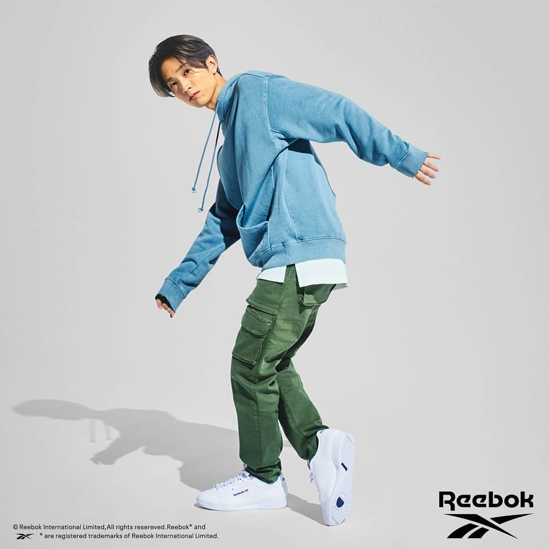 Reebok JPのインスタグラム：「Reebok│SixTONES  “Winter Kicks“  「NPC II」  メンバー着用の #エヌピーシーツー  を今すぐチェック！  🔗プロフィール欄から公式サイトをチェック！ https://reebok.jp/contents/rjba2023-win  #リーボック #SixTONES #WinterKicks #田中樹」