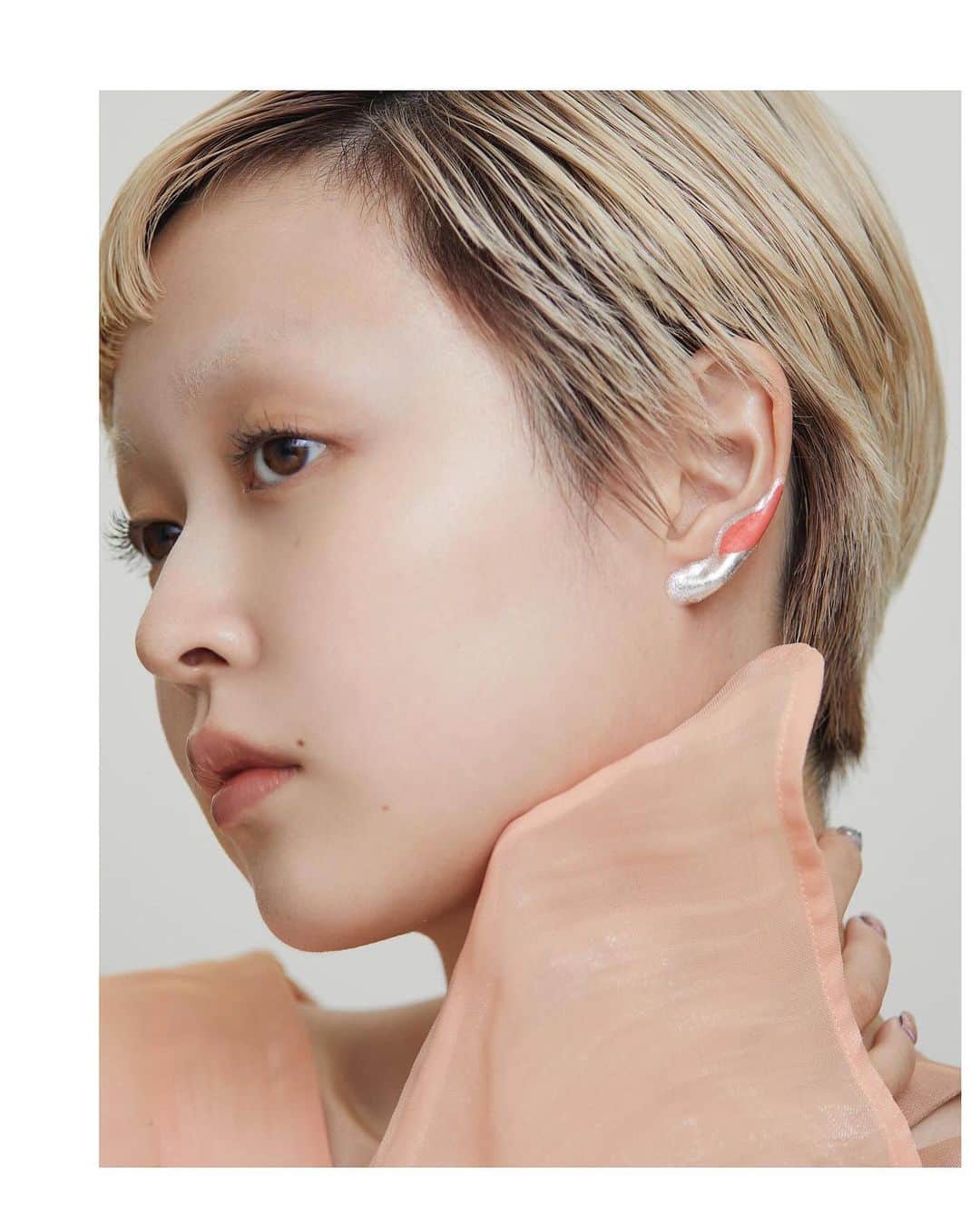 百岡古宵さんのインスタグラム写真 - (百岡古宵Instagram)「for @shiseidospark 🪷  photo @hanamiisuzukii  make @yukafukanooo  model me  #make #makeup #art #shiseido #shiseidomakeup  #model #メイクモデル」11月8日 18時27分 - coyozora_