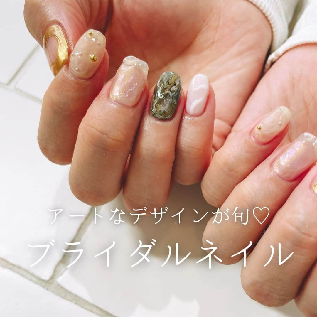 みんなのウェディングのインスタグラム：「. . ˗ˏˋ Bridal Nail...♡ ˎˊ˗ . こんばんは🌙みんなのウェディングです☺️ ⁡ 本日は、指先からキラキラをまとって華やかに！ #ブライダルネイル アイデアをお届け💕  ぜひ #結婚式ネイル の参考にご覧ください◎  ⁡♡-----Special Thanks-----♡ @8ruka_0309 さま @neco_wd さま @m_wd_14 さま @0707_arisa さま @non0718wdg さま  ……………………………………………………………………  ˗ˏˋ #みんなのウェディング でpostしよう🤍 ˎˊ˗  上記を付けて投稿するとこのアカウントで紹介されるかも…🕊️ ぜひ皆さまのとっても素敵なお写真、お待ちしてます✨  ……………………………………………………………………  #ブライダルネイル #前撮り用ネイル #挙式ネイル #ウェディングネイルデザイン　 #bridalnails #ウェディングネイル #結婚式ネイル #フレンチネイル #ミラーネイル #水滴ネイル #和装ネイル #白無垢ネイル #trunk花嫁 #ノバレーゼ花嫁 #名古屋花嫁 #tg花嫁 #ohk花嫁 #2024春婚 #2024冬婚 #2024夏婚 #2024秋婚 #結婚式準備レポ #結婚式準備記録 #花嫁ネイル特集 #結婚式準備 #プレ花嫁 #プレ花嫁さんと繋がりたい」