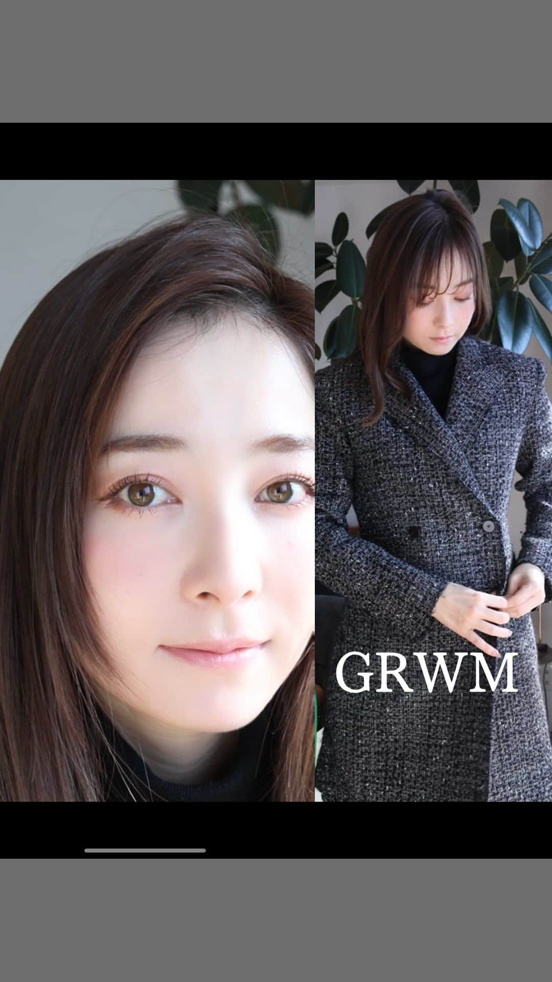 山口夏実のインスタグラム：「【GRWM】  女子会の日のメイク💄 目元にキラキラ、唇にうるうる感を盛ってポジティブな印象に！ 吸引力のある煌めきで品よく大人のメイクを楽しんで♡  今回使ったコスメ☟ アイシャドウ→#suqqu #18 桃雫  チーク→#nars #ザブラッシュ 4017N ラメ→ #jillstuart #アイダイヤモンドグリッター リップ→#THREE #ディヴァインリップジェム　#03  <<<<<<<<<<<<<<<<<<<<<<<<<<<<<< MAKE&HAIR @natsumi19910625 private🍋　@natsu_koryouri workout 🌿 @natsumi_workout  <<<<<<<<<<<<<<<<<<<<<<<<<<<<<<  #メイク#新作コスメ#コスメレビュー#美容垢#新作コスメ#メイク動画#コスメ好きさんと繋がりたい#make#cosme#makeup#秋コスメ#秋メイク#イエベ春#カラコンなし#秋新作コスメ2023#GRWM#ルーティーン#VLOG#秋コスメ#女子会メイク#ピンクメイク」