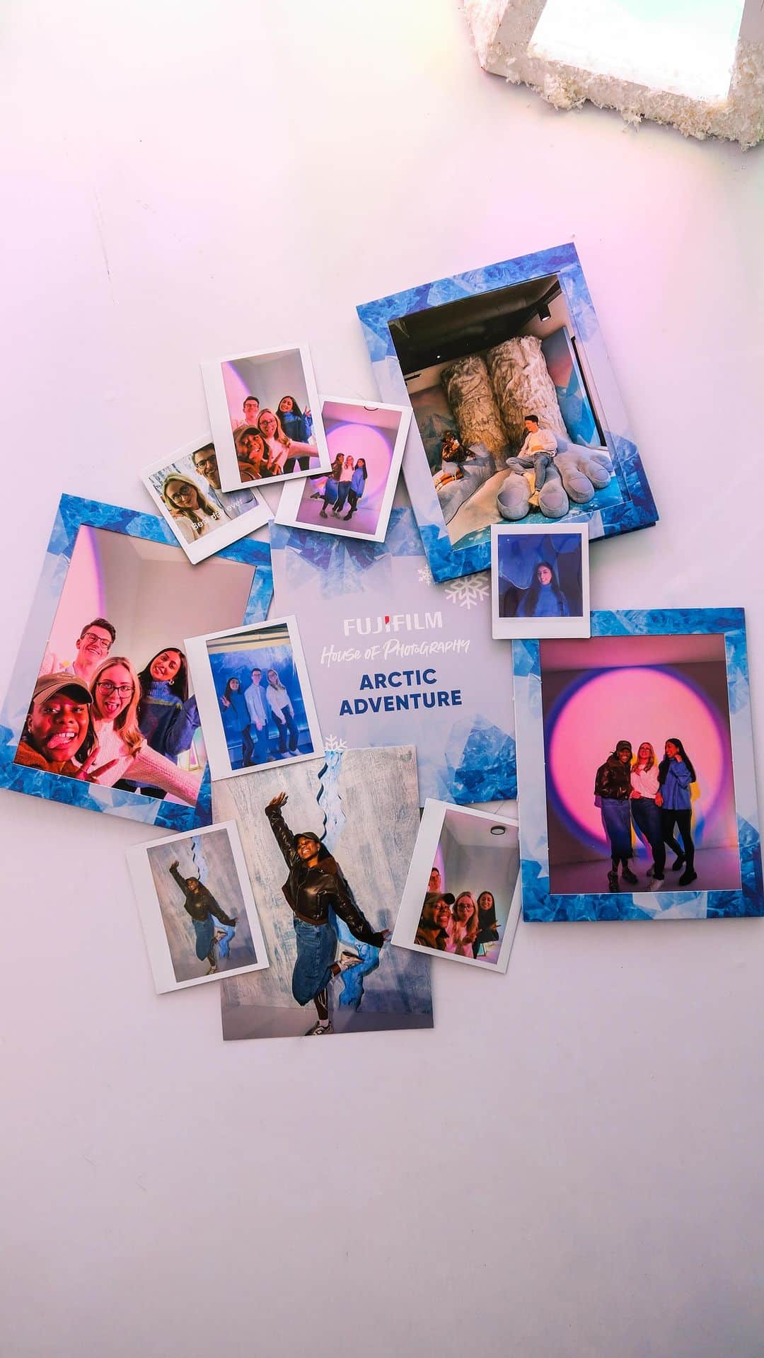 Fujifilm UKのインスタグラム：「The Arctic Adventure at the FUJIFILM House of Photography is back and bigger than ever ✨  Expect a mesmerising mix of visuals, soundscapes and festive photo opportunities!  This immersive winter wonderland experience is free to visit until 25th February 2024 ❄️   Head to the link in bio to find out more 👆   #ArcticAdventure」