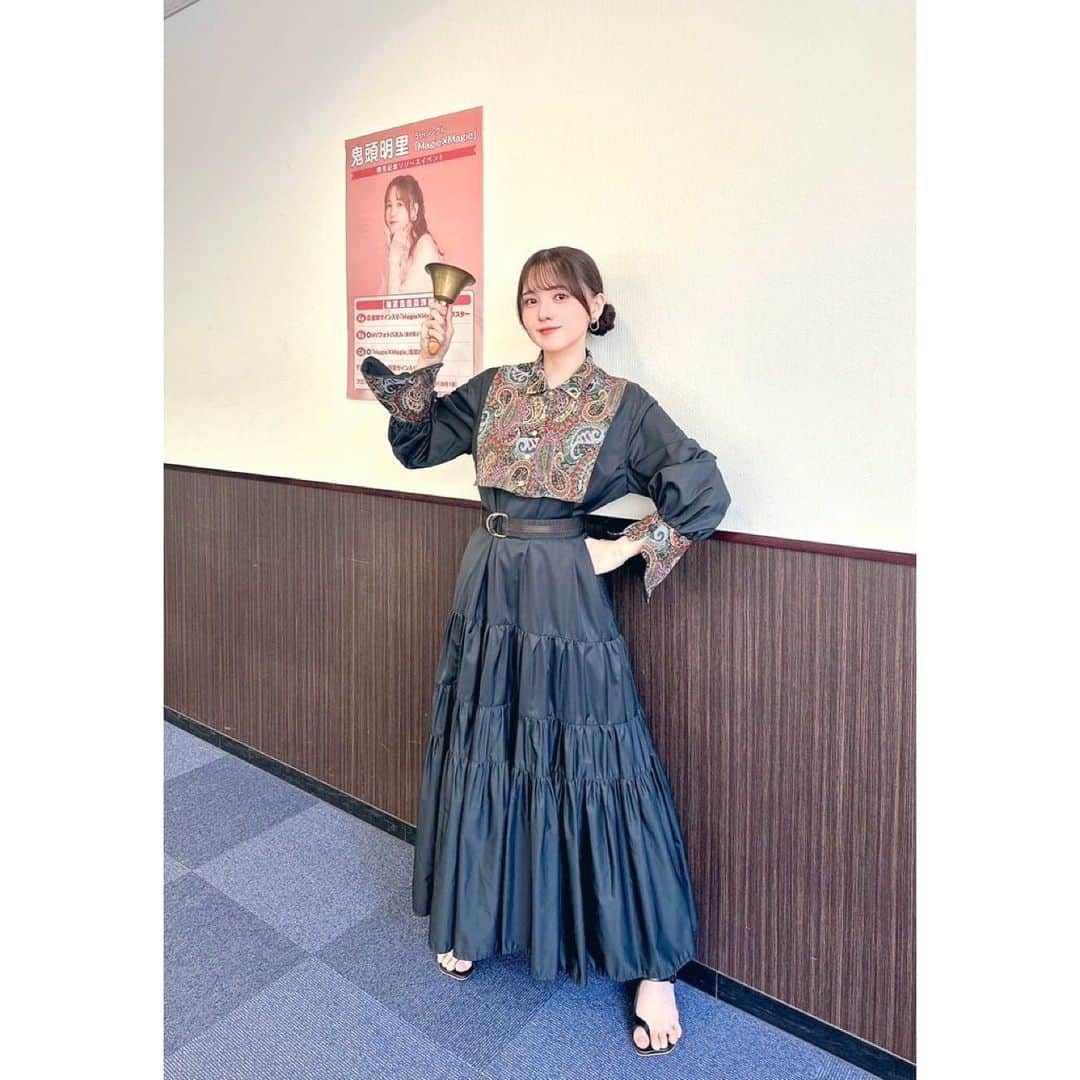 鬼頭明里のインスタグラム：「リリイベありがとうございました💫」