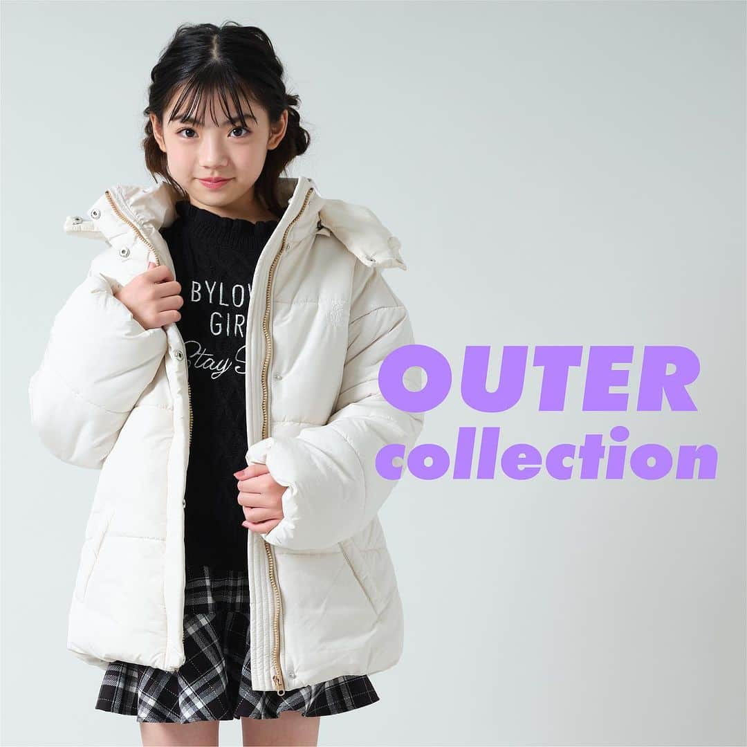 byLOVEiTさんのインスタグラム写真 - (byLOVEiTInstagram)「by LOVEiT♡ OUTER FAIR  そろそろアウター買わなくちゃ！ と思ってる方に、お知らせです💌  明日からアウターフェアがスタートします🩷  ナルミヤオンラインでは 11月9日10時から、11月13日12時まで アウターお買い上げの方には+10%ポイント還元🫶  梅田&博多のバイラビショップでは 11月9日から11月13日まで アウターお買い上げでメンバーズカードの スタンプがなんと5倍に❣️ 対象のアウターに関しては ショップスタッフにお問い合わせくださいね🐻  オトクなこの機会に バイラビアウターを探しましょう🫶🫶  by LOVEiT ♡ MODELS  代田萌花（もちゅ） @moca.niina  田形珠愛（おじゅち） @juna.ll5  紺野梨衣花（りいか）　@riika0915 上埜れのん（れのん）　@xxrenonxx   バイラビコーデ、かわいい♡と思ったら保存して、バイラビ欲しいモノリストをつくろっ  💓秋新作続々入荷♡ 🛍️ @byloveit_official  プロフのURLからおかいものしてね！  #byloveit #バイラビット  #小学生女子 #小学生コーデ #小学生ファッション #小学生ママ  #jsコーデ #キッズコーデ女の子 #こどもふく  #js6 #js5 #js4 #js3 #js2 #js1 #160cm #150cm #140cm #130cm #120cm #うめだ阪急　#博多阪急  #ナルミヤオンライン　#zozotown  #preorder #秋物新作 #秋コーデ  @byloveit_snap  @narumiyaonline_official @cuugal_」11月8日 20時15分 - byloveit_official