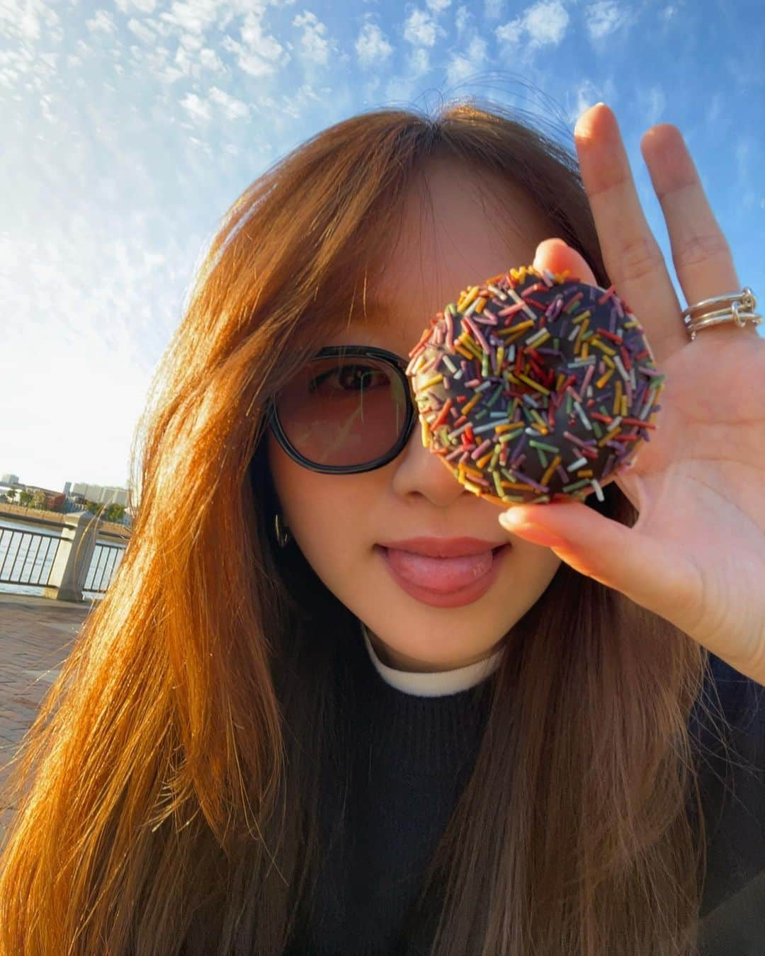 鹿沼憂妃さんのインスタグラム写真 - (鹿沼憂妃Instagram)「パワーーー🍩」11月8日 20時16分 - shika_0225