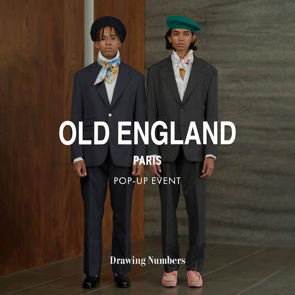 Drawing Numbersのインスタグラム：「. 【POPUP EVENT『OLD ENGLAND』】 ●横浜店→11/ 2(木)〜11/15(水) ●新宿店→11/17(金)〜11/30(木)  ブランド発足より約155年の時を経た2023年9月、歴史と現代の好奇心の息吹を注いだブランドへと新たに再構築。 歴史と多様化する現代のエッセンスをクロスオーバーさせ 肩の力を抜いた自由なトラッドスタイルを提供。  この機会に、店頭にてぜひご覧ください。  ＜OLD ENGLAND（オールドイングランド）＞ 1867年に仏・パリにてスタートし、 セレクトショップの先駆けの存在となったOLD ENGLAND  ブランド発足より約155年近くの時を経た2023年9月、 ミックスカルチャーの都市・東京にて セレクトショップの原点に立ち返り オリジナル、インポートやヴィンテージなどのプロダクトを展開し 歴史と現代の好奇心の息吹を注いだブランドへと新たに再構築。  時代の流れの自由さ・好奇心 変わらぬ上質さ・経験 2つの軸を常に進化させ ニュートラルにミックススタイリングを提案します。 ※商品詳細につきましては、店舗へお気軽にお問合せください。  ■Drawing Numbers新宿店 東京都新宿区新宿4-1-6 NEWoMan 3F 03-3359-8517 OPEN／平日・土曜日　11:00-20:30 日曜・祝日　11:00-20:00 【新宿店公式LINE ID: @579mhzxm】  ■Drawing Numbers横浜店 神奈川県横浜市西区南幸1-1-1 NEWoMan 5F 045-534-8274 OPEN／平日・土曜日　11:00-20:00 日曜・祝日　10:00-20:00 【横浜店公式LINE ID: @461axnqo】」