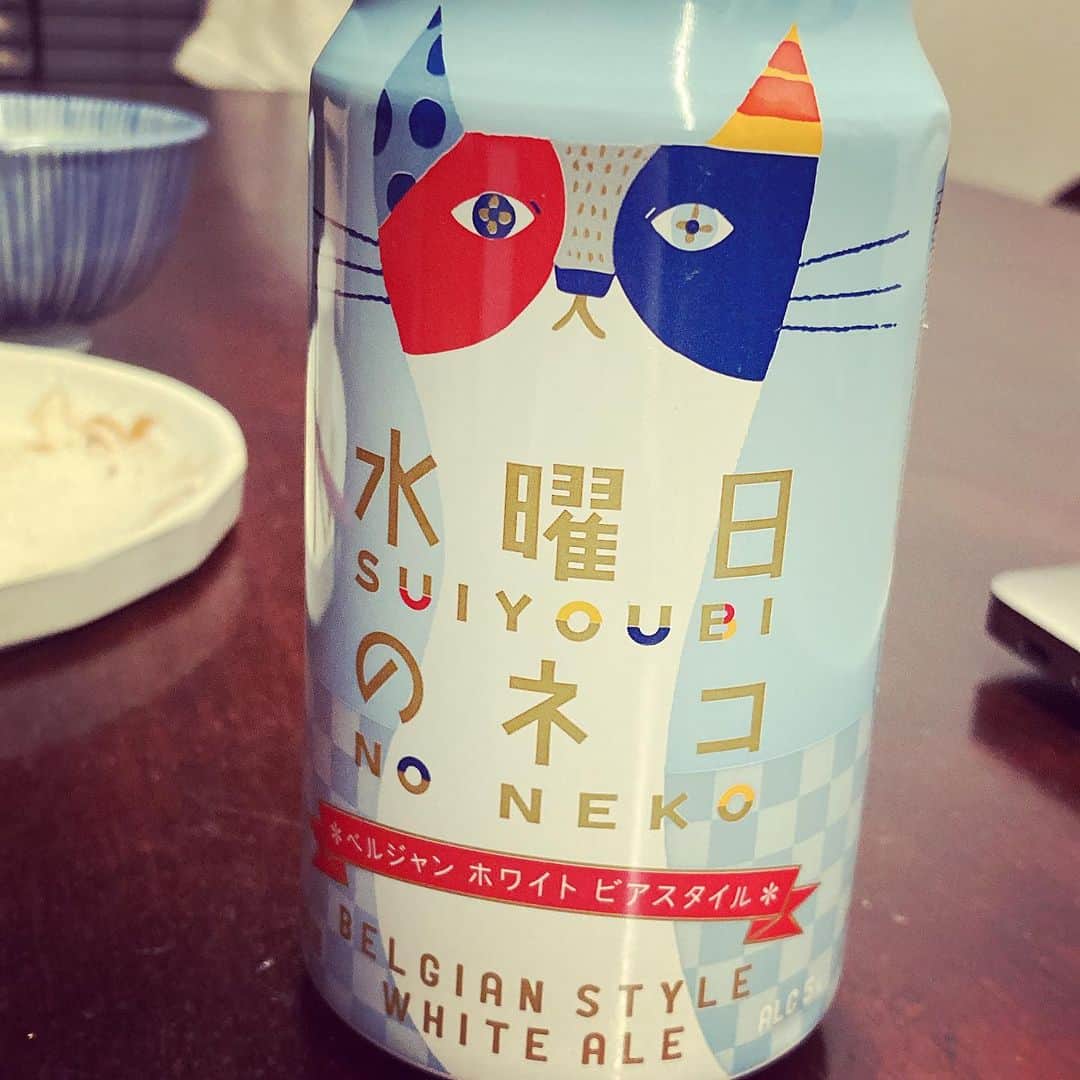 Dresscodeのインスタグラム：「ビール水よう日 ネコ ちゃん」