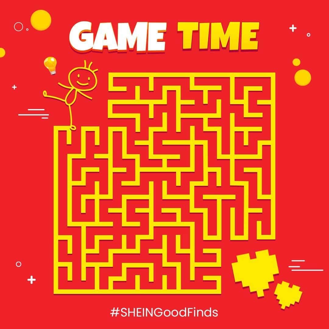 SHEINのインスタグラム：「Discovering aMAZEing #SHEINGoodFinds deals at the #SHEIN1111sale is a lot easier than finding your way out of a labyrinth 😉 How fast did you make it out the other side?? 👇  🔗:https://shein.shop/va7v933」