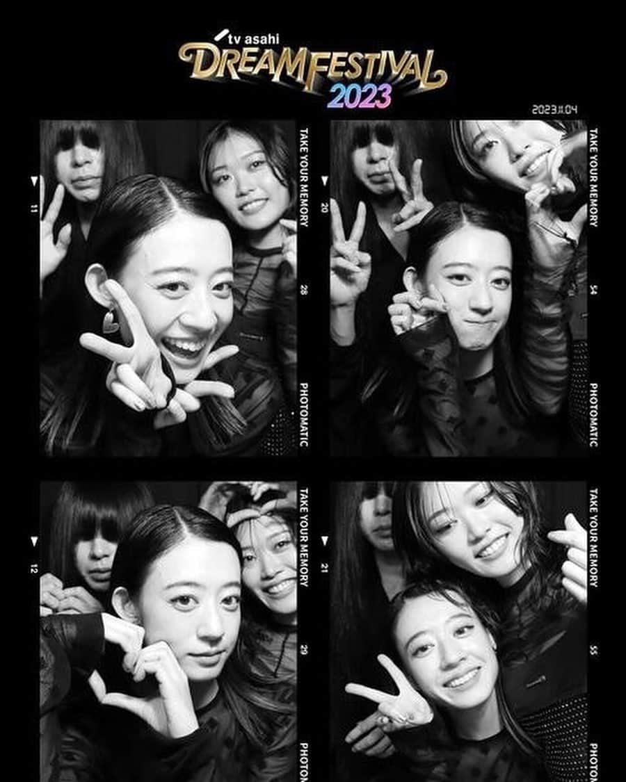 のインスタグラム：「Thank you for coming!  2023.11.4 テレビ朝日ドリームフェスティバル2023 at 幕張メッセ(1・2・3・4ホール)  1.more than words 2.FOOL 3.永遠のブルー 4.マヨイガ 5.OOPARTS 6.光るとき 7.あいまいでいいよ  羊文学 全集からお聴き下さい fcls.lnk.to/hitsuji_zenshu  Photo by 岸田哲平  #テレ朝ドリフェス #羊文学 #Hitsujibungaku」