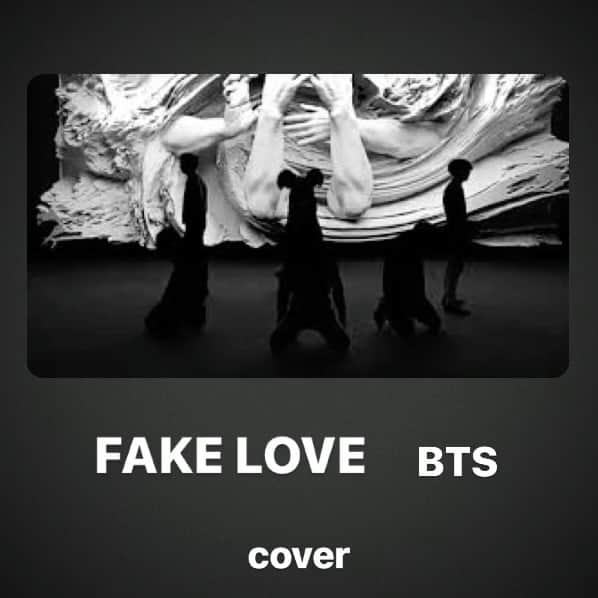 川口レイジのインスタグラム：「FAKE LOVE / BTS」