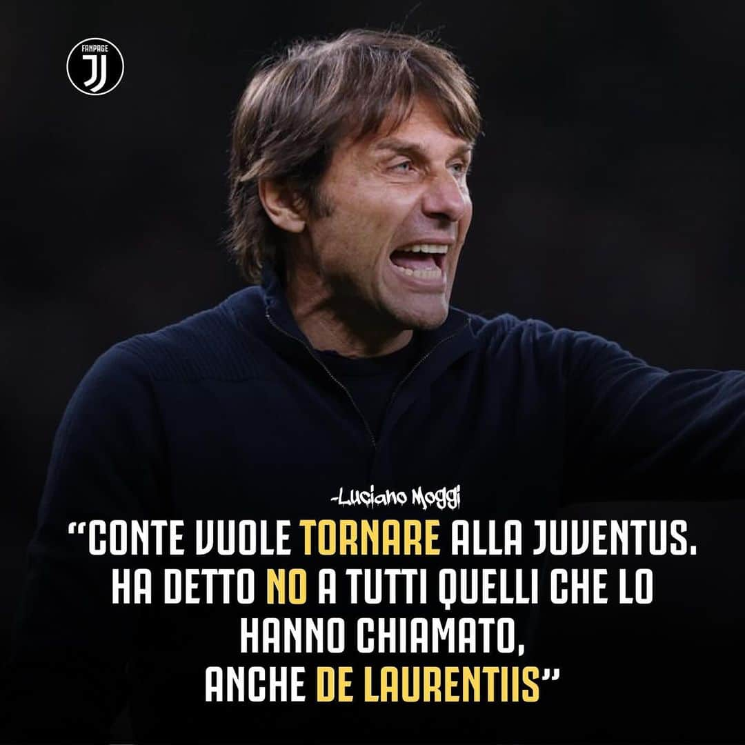 ポール・ポグバのインスタグラム：「💣Moggi sgancia la bomba.  Rivorresti un ritorno di Conte?👇」