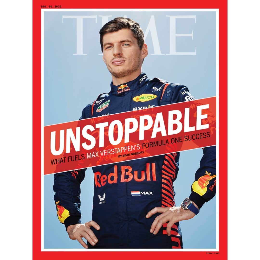TIME Magazineのインスタグラム：「Before Formula One takes over Las Vegas, Max Verstappen talks to TIME about his dominance, Drive to Survive, and what might make him walk away from the sport.  Photograph by Brent Humphreys (@brenthumphreysphoto) for TIME」