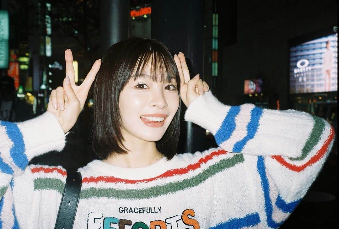 中川紅葉のインスタグラム：「フィルム現像したら思い出たくさん🎞️ ほぼ萌菜(@moena_watanabe )が撮ってるな....🍆」